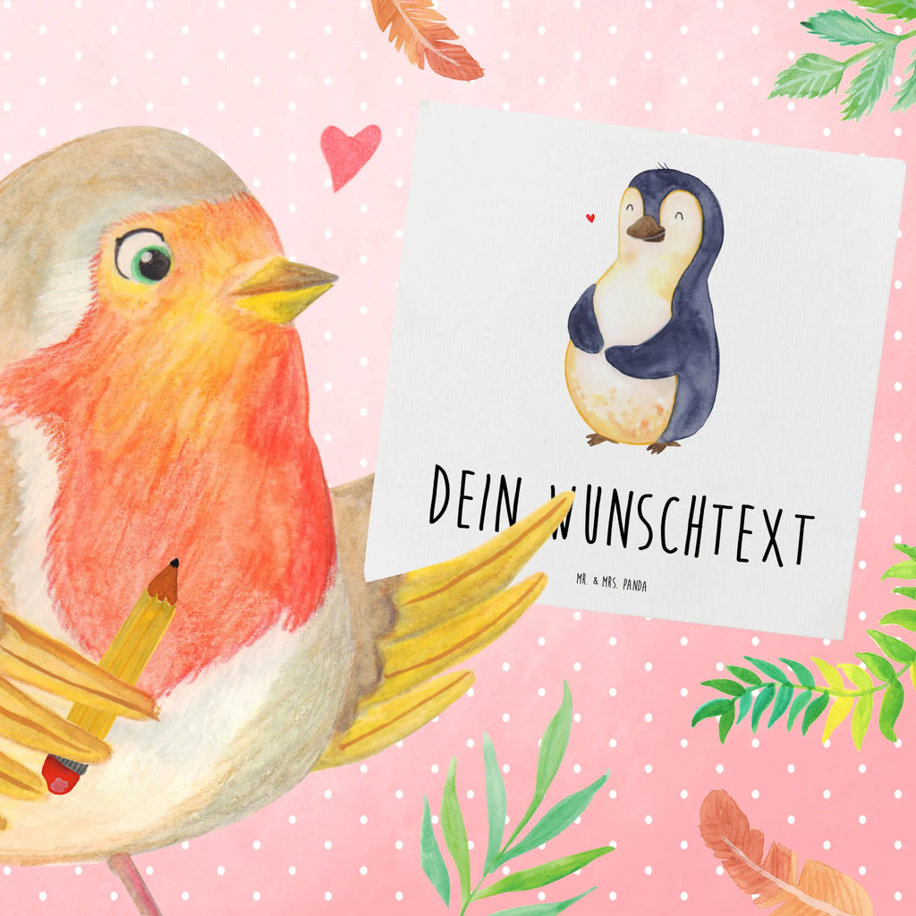 Personalisierte Deluxe Karte Pinguin Diät Grußkarte mit Namen, Personalisierte Grußkarte, Personalisierte Einladungskarte, Personalisierte Geburtstagskarte, Grußkarte mit persönlichen Nachrichten, Personalisierte Karte, Grußkarte selbst gestalten, Personalisiertere Klappkarte, Grußkarten personalisiert, Grußkarte selber drucken, Personalisierte Hochzeitskarte, Grußkarte als Geldgeschenk, Personalisierte Glückwunschkarte, Pinguin, Körperliebe, Abspecken, Motivation, Pinguine, Selbstrespekt, Gewicht, Abnehmen, Selbstliebe, Diät