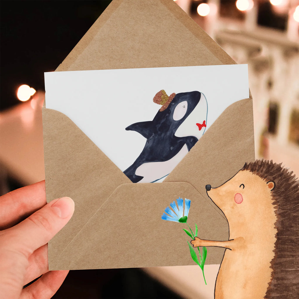 Personalisierte Deluxe Karte Orca Zylinder Grußkarte als Geldgeschenk, Grußkarte selbst gestalten, Personalisierte Karte, Personalisierte Hochzeitskarte, Grußkarte mit persönlichen Nachrichten, Grußkarten personalisiert, Personalisierte Einladungskarte, Personalisierte Glückwunschkarte, Personalisiertere Klappkarte, Personalisierte Grußkarte, Grußkarte mit Namen, Grußkarte selber drucken, Personalisierte Geburtstagskarte, Meerestiere, Meer, Urlaub, Fest, Fete, Glitzer, Glückwunsch, Konfetti, Glitter, Narwal, Orca, Feier, Geburtstag