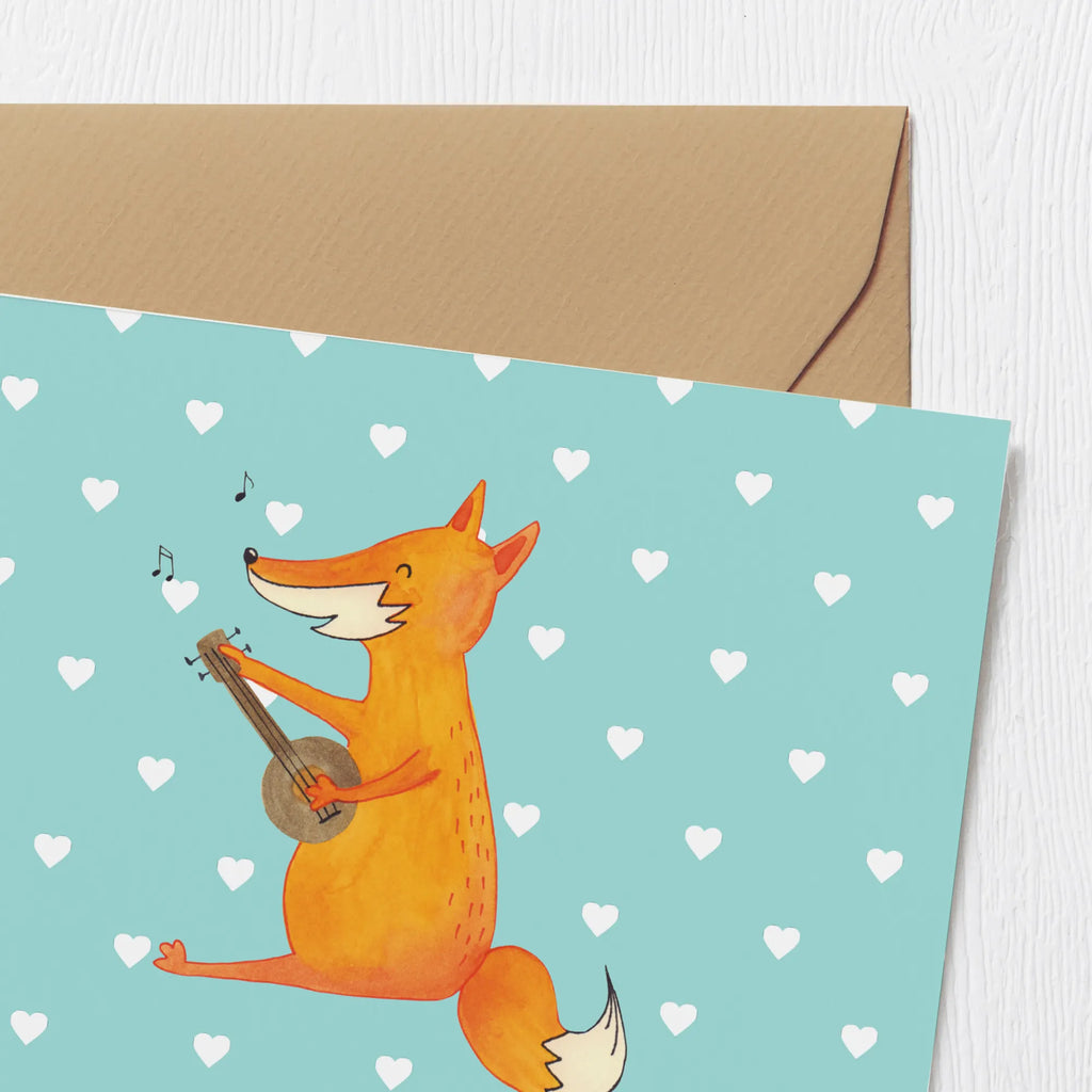 Personalisierte Deluxe Karte Fuchs Gitarre Grußkarte mit persönlichen Nachrichten, Grußkarte selbst gestalten, Grußkarten personalisiert, Personalisierte Geburtstagskarte, Personalisierte Karte, Personalisierte Glückwunschkarte, Grußkarte selber drucken, Personalisiertere Klappkarte, Grußkarte als Geldgeschenk, Personalisierte Hochzeitskarte, Personalisierte Grußkarte, Personalisierte Einladungskarte, Grußkarte mit Namen, Fuchs, Sänger, Gitarre, Musik Spruch, Sängerin, Geschenk Musiker, Füchse, Musikerin