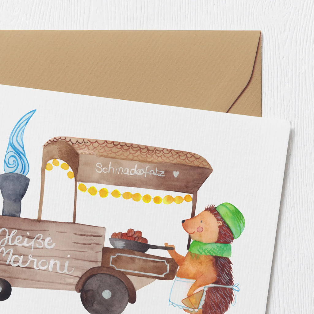 Personalisierte Deluxe Karte Igel Maronen Grußkarte selber drucken, Grußkarte mit persönlichen Nachrichten, Personalisierte Einladungskarte, Personalisierte Geburtstagskarte, Grußkarte selbst gestalten, Grußkarten personalisiert, Personalisierte Hochzeitskarte, Grußkarte mit Namen, Personalisierte Glückwunschkarte, Grußkarte als Geldgeschenk, Personalisiertere Klappkarte, Personalisierte Karte, Personalisierte Grußkarte, Winter, Weihnachten, Weihnachtsdeko, Nikolaus, Advent, Heiligabend, Wintermotiv, Weihnachtsmarkt, Kastanien, Duft, Maronen