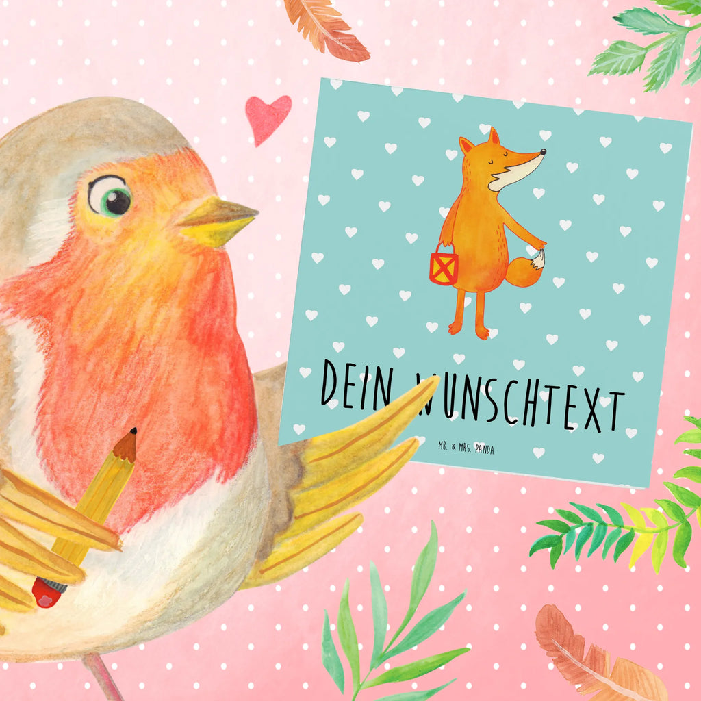 Personalisierte Deluxe Karte Fuchs Laterne Grußkarte als Geldgeschenk, Personalisiertere Klappkarte, Personalisierte Geburtstagskarte, Personalisierte Hochzeitskarte, Personalisierte Grußkarte, Grußkarte selbst gestalten, Grußkarte mit Namen, Personalisierte Glückwunschkarte, Grußkarte mit persönlichen Nachrichten, Personalisierte Karte, Personalisierte Einladungskarte, Grußkarten personalisiert, Grußkarte selber drucken, Fuchs, Cäsar Otto Hugo Flaischlen, Spruch trösten, Laternenumzug, Liebeskummer Spruch, Laterne, Füchse, Aufmuntern, Sankt Martin