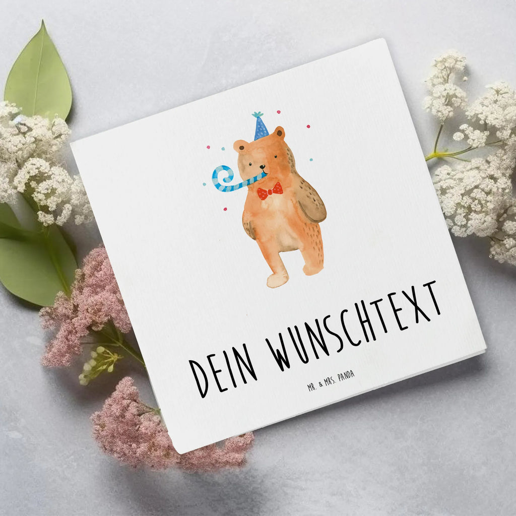 Personalized Deluxe Card bear Birthday Grußkarte als Geldgeschenk, Personalisierte Karte, Personalisierte Geburtstagskarte, Grußkarte mit persönlichen Nachrichten, Grußkarte selber drucken, Grußkarte mit Namen, Grußkarten personalisiert, Personalisierte Hochzeitskarte, Grußkarte selbst gestalten, Personalisierte Einladungskarte, Personalisiertere Klappkarte, Personalisierte Grußkarte, Personalisierte Glückwunschkarte, Bär, Teddy, Teddybär, Glückwunsch, Geburtstag, Happy Birthday, Alles Gute