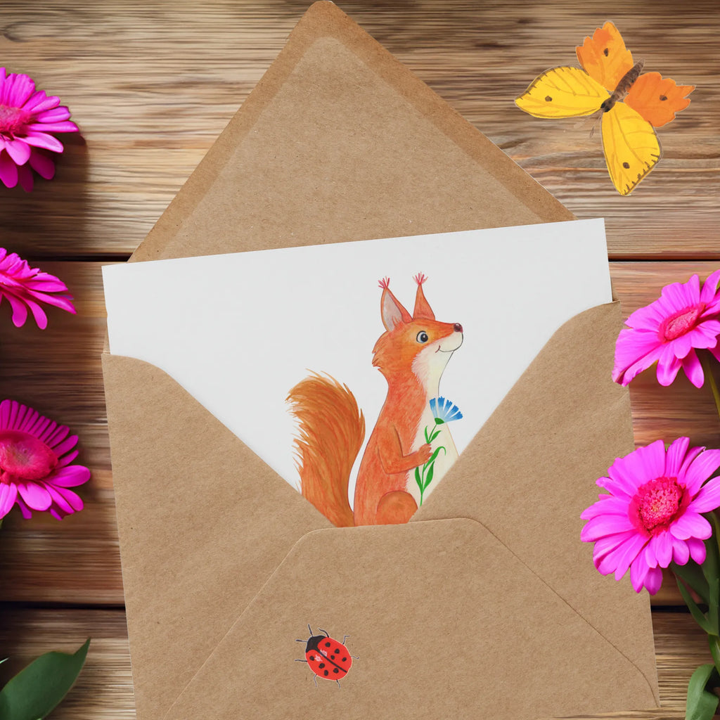 Personalisierte Deluxe Karte Eichhörnchen Blume Grußkarte als Geldgeschenk, Personalisierte Glückwunschkarte, Grußkarte selbst gestalten, Personalisierte Karte, Personalisiertere Klappkarte, Personalisierte Grußkarte, Grußkarte mit persönlichen Nachrichten, Personalisierte Einladungskarte, Grußkarten personalisiert, Grußkarte mit Namen, Personalisierte Geburtstagskarte, Grußkarte selber drucken, Personalisierte Hochzeitskarte, Tiermotive, Gute Laune, lustige Sprüche, Tiere, Motivation Bilder, Eichhörnchen, Spruch Deko, Eichhorn, Motivation Sprüche, glücklich Spruch, Lachen, Spaß, Spruch positiv