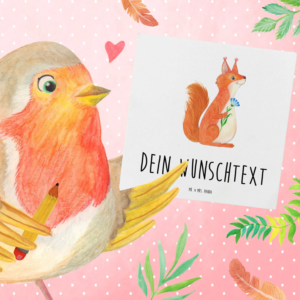 Personalisierte Deluxe Karte Eichhörnchen Blume Grußkarte als Geldgeschenk, Personalisierte Glückwunschkarte, Grußkarte selbst gestalten, Personalisierte Karte, Personalisiertere Klappkarte, Personalisierte Grußkarte, Grußkarte mit persönlichen Nachrichten, Personalisierte Einladungskarte, Grußkarten personalisiert, Grußkarte mit Namen, Personalisierte Geburtstagskarte, Grußkarte selber drucken, Personalisierte Hochzeitskarte, Tiermotive, Gute Laune, lustige Sprüche, Tiere, Motivation Bilder, Eichhörnchen, Spruch Deko, Eichhorn, Motivation Sprüche, glücklich Spruch, Lachen, Spaß, Spruch positiv