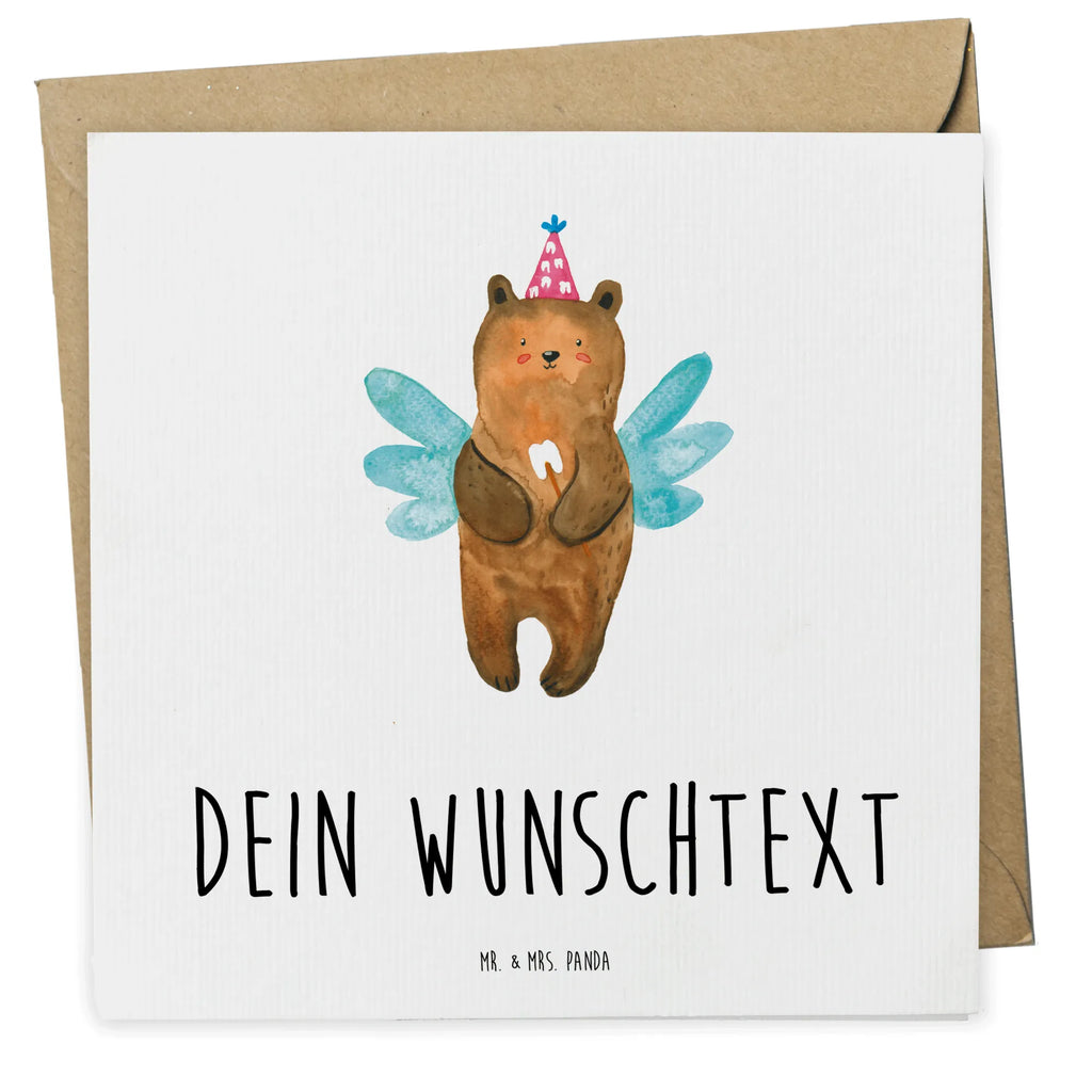 Personalized Deluxe Card bear tooth fairy Grußkarte als Geldgeschenk, Personalisierte Hochzeitskarte, Grußkarten personalisiert, Grußkarte mit Namen, Personalisierte Geburtstagskarte, Personalisierte Karte, Grußkarte mit persönlichen Nachrichten, Personalisierte Einladungskarte, Personalisierte Grußkarte, Personalisiertere Klappkarte, Grußkarte selber drucken, Personalisierte Glückwunschkarte, Grußkarte selbst gestalten, Bär, Teddy, Teddybär, Erster Zahn, Fee, Zahnfee, Milchzahn