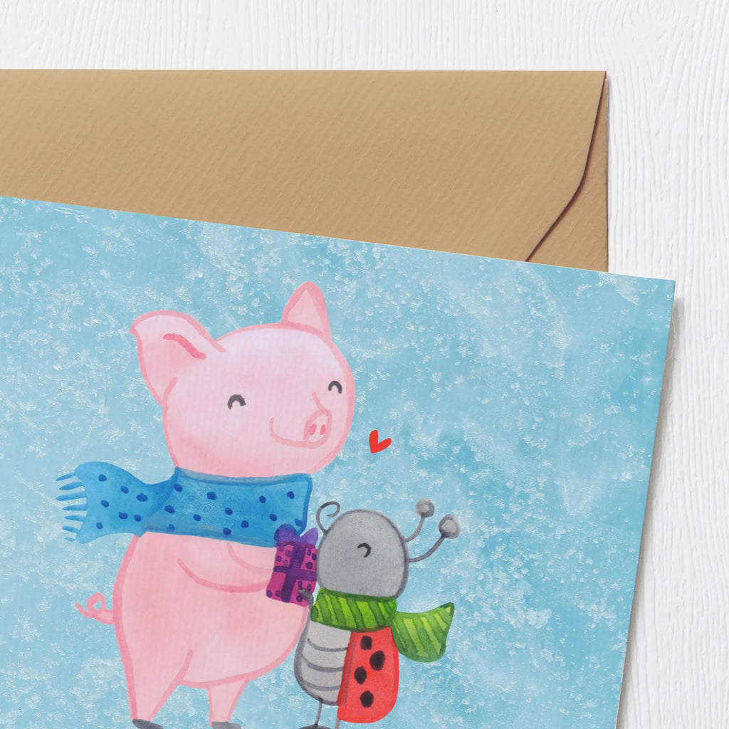 Personalized Deluxe Card Glow Pig Snuggle Personalisierte Hochzeitskarte, Personalisierte Karte, Grußkarte als Geldgeschenk, Personalisiertere Klappkarte, Grußkarte mit persönlichen Nachrichten, Personalisierte Grußkarte, Personalisierte Geburtstagskarte, Personalisierte Einladungskarte, Grußkarte mit Namen, Grußkarte selbst gestalten, Personalisierte Glückwunschkarte, Grußkarte selber drucken, Grußkarten personalisiert, Winter, Weihnachten, Weihnachtsdeko, Nikolaus, Advent, Heiligabend, Wintermotiv, Glühwein ist köstlich Spruch, Glühwein Liebhaber Geschenk, Handgezeichnetes Glühschwein, Smörle der stolze Marienkäfer, Kreatives Glühschwein Design, Herzliches Marienkäfer Motiv, Romantische Geschenkidee Glühwein, Winterlicher Glühwein Spruch, Marienkäfer in Winterkleidung, Süßer Marienkäfer gibt Geschenk