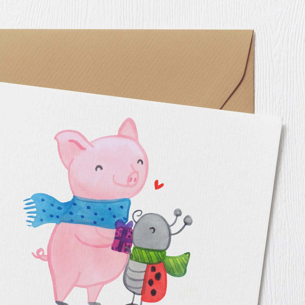 Personalized Deluxe Card Glow Pig Snuggle Personalisierte Hochzeitskarte, Personalisierte Karte, Grußkarte als Geldgeschenk, Personalisiertere Klappkarte, Grußkarte mit persönlichen Nachrichten, Personalisierte Grußkarte, Personalisierte Geburtstagskarte, Personalisierte Einladungskarte, Grußkarte mit Namen, Grußkarte selbst gestalten, Personalisierte Glückwunschkarte, Grußkarte selber drucken, Grußkarten personalisiert, Winter, Weihnachten, Weihnachtsdeko, Nikolaus, Advent, Heiligabend, Wintermotiv, Glühwein ist köstlich Spruch, Glühwein Liebhaber Geschenk, Handgezeichnetes Glühschwein, Smörle der stolze Marienkäfer, Kreatives Glühschwein Design, Herzliches Marienkäfer Motiv, Romantische Geschenkidee Glühwein, Winterlicher Glühwein Spruch, Marienkäfer in Winterkleidung, Süßer Marienkäfer gibt Geschenk