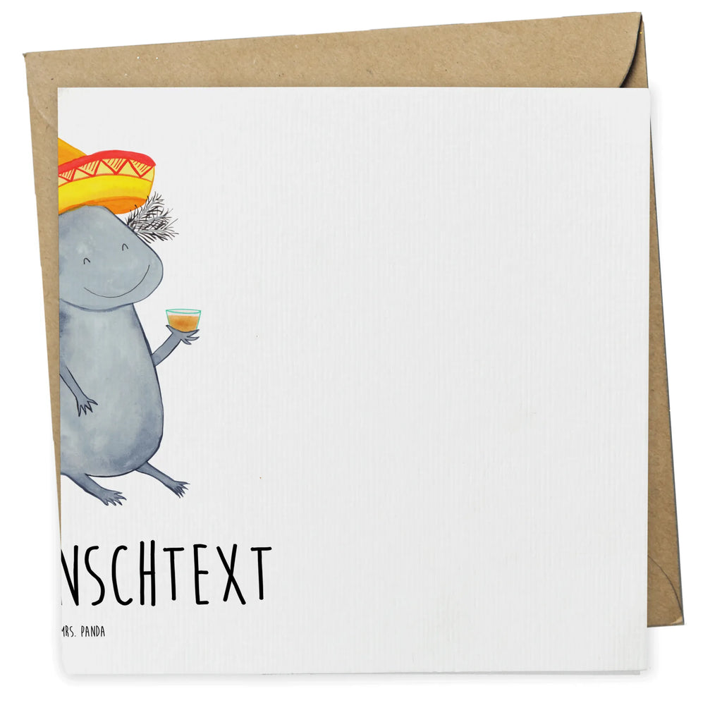 Personalized Deluxe Card axolotl tequila Personalisiertere Klappkarte, Personalisierte Glückwunschkarte, Grußkarte mit Namen, Grußkarte selbst gestalten, Grußkarte mit persönlichen Nachrichten, Grußkarte als Geldgeschenk, Personalisierte Hochzeitskarte, Personalisierte Grußkarte, Personalisierte Geburtstagskarte, Personalisierte Karte, Grußkarte selber drucken, Personalisierte Einladungskarte, Grußkarten personalisiert, Axolotl, Molch, Spruch, Mexico, Zitrone, Sombrero, Motivation, Lurche, Axolot, Lurch, Tequila, Feuersalamander, Schwanzlurch, Mexiko, Feuerdrache