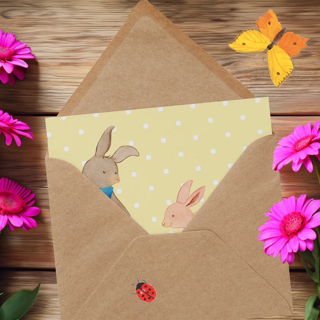 Personalized Deluxe Card Bunnies with seashell Personalisierte Geburtstagskarte, Personalisierte Einladungskarte, Personalisiertere Klappkarte, Grußkarte selbst gestalten, Grußkarte selber drucken, Grußkarte als Geldgeschenk, Personalisierte Glückwunschkarte, Grußkarten personalisiert, Personalisierte Hochzeitskarte, Grußkarte mit Namen, Personalisierte Grußkarte, Grußkarte mit persönlichen Nachrichten, Personalisierte Karte, Familie, Vatertag, Muttertag, Bruder, Schwester, Mama, Papa, Oma, Opa, BFF, Muscheln, beste Freundin, Freundinnen, Freundin, best friends, Hasen, Muscheln sammeln, Meer