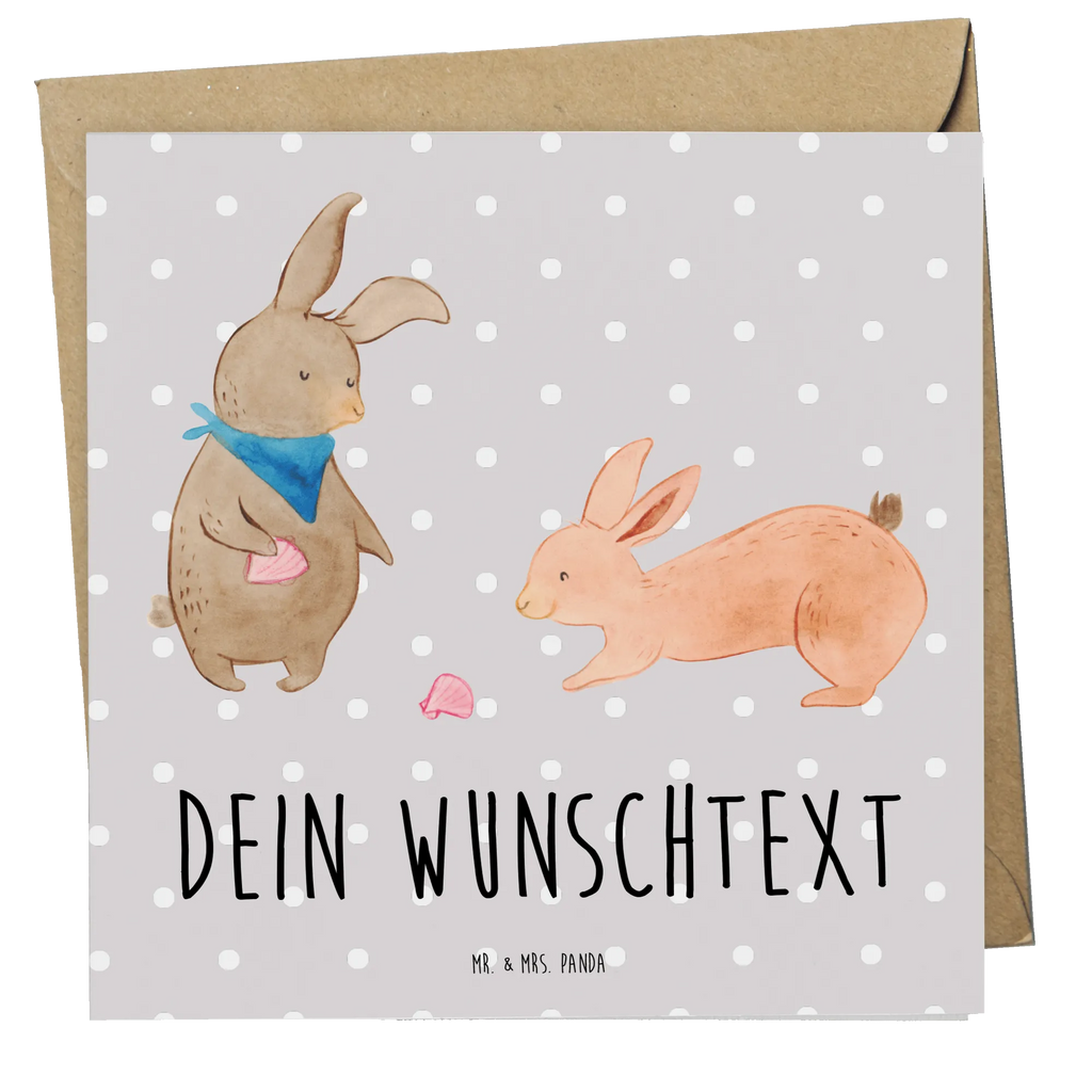 Personalized Deluxe Card Bunnies with seashell Personalisierte Geburtstagskarte, Personalisierte Einladungskarte, Personalisiertere Klappkarte, Grußkarte selbst gestalten, Grußkarte selber drucken, Grußkarte als Geldgeschenk, Personalisierte Glückwunschkarte, Grußkarten personalisiert, Personalisierte Hochzeitskarte, Grußkarte mit Namen, Personalisierte Grußkarte, Grußkarte mit persönlichen Nachrichten, Personalisierte Karte, Familie, Vatertag, Muttertag, Bruder, Schwester, Mama, Papa, Oma, Opa, BFF, Muscheln, beste Freundin, Freundinnen, Freundin, best friends, Hasen, Muscheln sammeln, Meer
