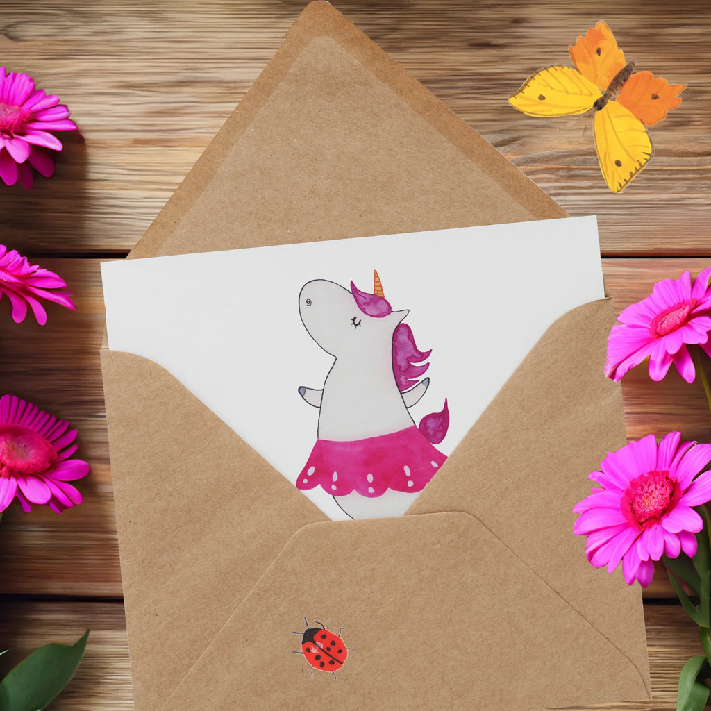 Personalized Deluxe Card unicorn ballerina Grußkarte selbst gestalten, Personalisierte Hochzeitskarte, Personalisierte Geburtstagskarte, Personalisierte Einladungskarte, Grußkarte mit persönlichen Nachrichten, Grußkarte als Geldgeschenk, Personalisierte Grußkarte, Grußkarte mit Namen, Grußkarten personalisiert, Personalisierte Glückwunschkarte, Grußkarte selber drucken, Personalisierte Karte, Personalisiertere Klappkarte, Einhorn, Einhörner, Einhorn Deko, Unicorn, Feiern, Ballerina, Party, Geburtstag, Tänzerin, Wohnung, Lebenslust, Tanzen, Spaß, Lebensfreude