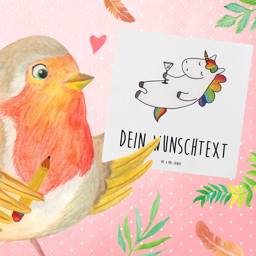 Personalized Deluxe Card unicorn cocktail Personalisierte Geburtstagskarte, Personalisierte Glückwunschkarte, Personalisierte Karte, Personalisiertere Klappkarte, Grußkarte selber drucken, Grußkarte mit Namen, Grußkarte mit persönlichen Nachrichten, Personalisierte Hochzeitskarte, Grußkarte als Geldgeschenk, Grußkarten personalisiert, Personalisierte Grußkarte, Grußkarte selbst gestalten, Personalisierte Einladungskarte, Einhorn, Einhörner, Einhorn Deko, Unicorn, Sekt, Glitzer, Cuba Libre, lustig, Caipirinha, Spaß, Party, Rum, Spruch, Feiern, witzig, Freundin, Geburtstag