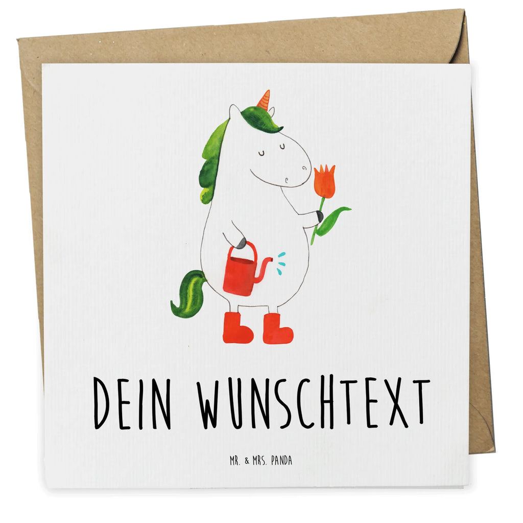 Personalized Deluxe Card unicorn gardener Personalisierte Grußkarte, Personalisierte Hochzeitskarte, Personalisierte Geburtstagskarte, Personalisierte Karte, Grußkarte mit persönlichen Nachrichten, Personalisierte Glückwunschkarte, Personalisiertere Klappkarte, Grußkarte selber drucken, Grußkarten personalisiert, Grußkarte selbst gestalten, Grußkarte mit Namen, Personalisierte Einladungskarte, Grußkarte als Geldgeschenk, Einhorn, Einhörner, Einhorn Deko, Unicorn, Stiefel, Gießkanne, Blume, Luftballon, Lebenslust, Garten, Freude, Giesskanne, Freundin