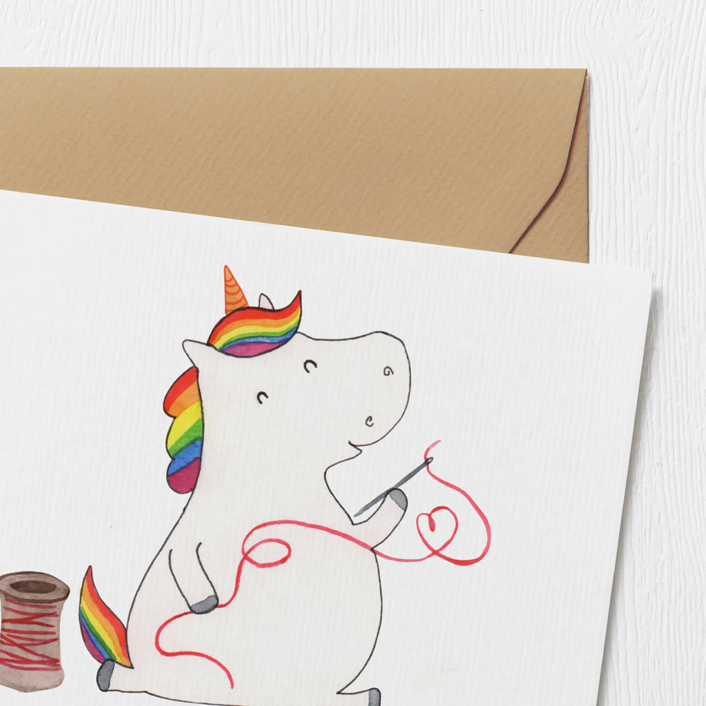 Personalized Deluxe Card unicorn seamstress Grußkarte selbst gestalten, Personalisierte Grußkarte, Personalisierte Glückwunschkarte, Grußkarten personalisiert, Grußkarte selber drucken, Personalisierte Karte, Personalisiertere Klappkarte, Personalisierte Hochzeitskarte, Grußkarte mit persönlichen Nachrichten, Grußkarte als Geldgeschenk, Personalisierte Einladungskarte, Personalisierte Geburtstagskarte, Grußkarte mit Namen, Einhorn, Einhörner, Einhorn Deko, Unicorn, Freundin, Nähzimmer, Stricken, basteln, Näherin, Häkeln, nähen, Mädchen