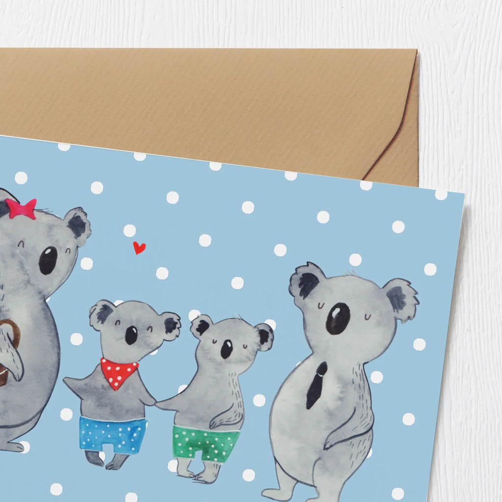 Personalisierte Deluxe Karte Koala Familie zwei Grußkarte als Geldgeschenk, Personalisierte Geburtstagskarte, Personalisierte Glückwunschkarte, Personalisierte Hochzeitskarte, Grußkarte mit persönlichen Nachrichten, Grußkarte selbst gestalten, Grußkarten personalisiert, Personalisierte Einladungskarte, Personalisiertere Klappkarte, Grußkarte mit Namen, Personalisierte Karte, Personalisierte Grußkarte, Grußkarte selber drucken, Familie, Vatertag, Muttertag, Bruder, Schwester, Mama, Papa, Oma, Opa, Koalabär, Lieblingsfamilie, Koalafamilie, Familienleben, beste Familie, Koala, Familienzeit