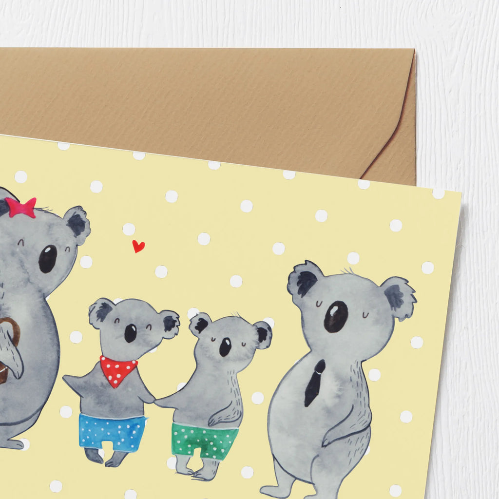 Personalisierte Deluxe Karte Koala Familie zwei Grußkarte als Geldgeschenk, Personalisierte Geburtstagskarte, Personalisierte Glückwunschkarte, Personalisierte Hochzeitskarte, Grußkarte mit persönlichen Nachrichten, Grußkarte selbst gestalten, Grußkarten personalisiert, Personalisierte Einladungskarte, Personalisiertere Klappkarte, Grußkarte mit Namen, Personalisierte Karte, Personalisierte Grußkarte, Grußkarte selber drucken, Familie, Vatertag, Muttertag, Bruder, Schwester, Mama, Papa, Oma, Opa, Koalabär, Lieblingsfamilie, Koalafamilie, Familienleben, beste Familie, Koala, Familienzeit