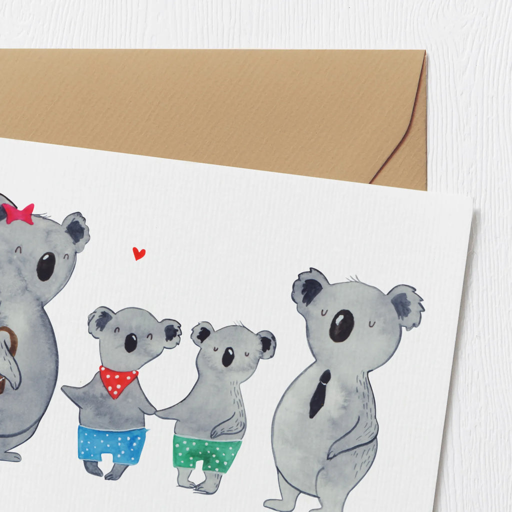 Personalisierte Deluxe Karte Koala Familie zwei Grußkarte als Geldgeschenk, Personalisierte Geburtstagskarte, Personalisierte Glückwunschkarte, Personalisierte Hochzeitskarte, Grußkarte mit persönlichen Nachrichten, Grußkarte selbst gestalten, Grußkarten personalisiert, Personalisierte Einladungskarte, Personalisiertere Klappkarte, Grußkarte mit Namen, Personalisierte Karte, Personalisierte Grußkarte, Grußkarte selber drucken, Familie, Vatertag, Muttertag, Bruder, Schwester, Mama, Papa, Oma, Opa, Koalabär, Lieblingsfamilie, Koalafamilie, Familienleben, beste Familie, Koala, Familienzeit