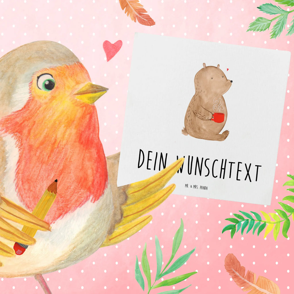 Personalisierte Deluxe Karte Bär Morgenkaffee Personalisierte Grußkarte, Grußkarte mit persönlichen Nachrichten, Personalisierte Glückwunschkarte, Personalisierte Geburtstagskarte, Grußkarte selber drucken, Personalisierte Karte, Personalisierte Einladungskarte, Grußkarte selbst gestalten, Grußkarte als Geldgeschenk, Grußkarte mit Namen, Personalisierte Hochzeitskarte, Personalisiertere Klappkarte, Grußkarten personalisiert, Liebe, Partner, Freund, Freundin, Ehemann, Ehefrau, Heiraten, Verlobung, Heiratsantrag, Liebesgeschenk, Jahrestag, Hocheitstag, für Ehemann, Liebesbeweis, Geschenk für Freundin, Valentinstag, Geschenk für Partner, Mitbringsel, Hochzeitstag, Geschenk für Frauen, für Männer