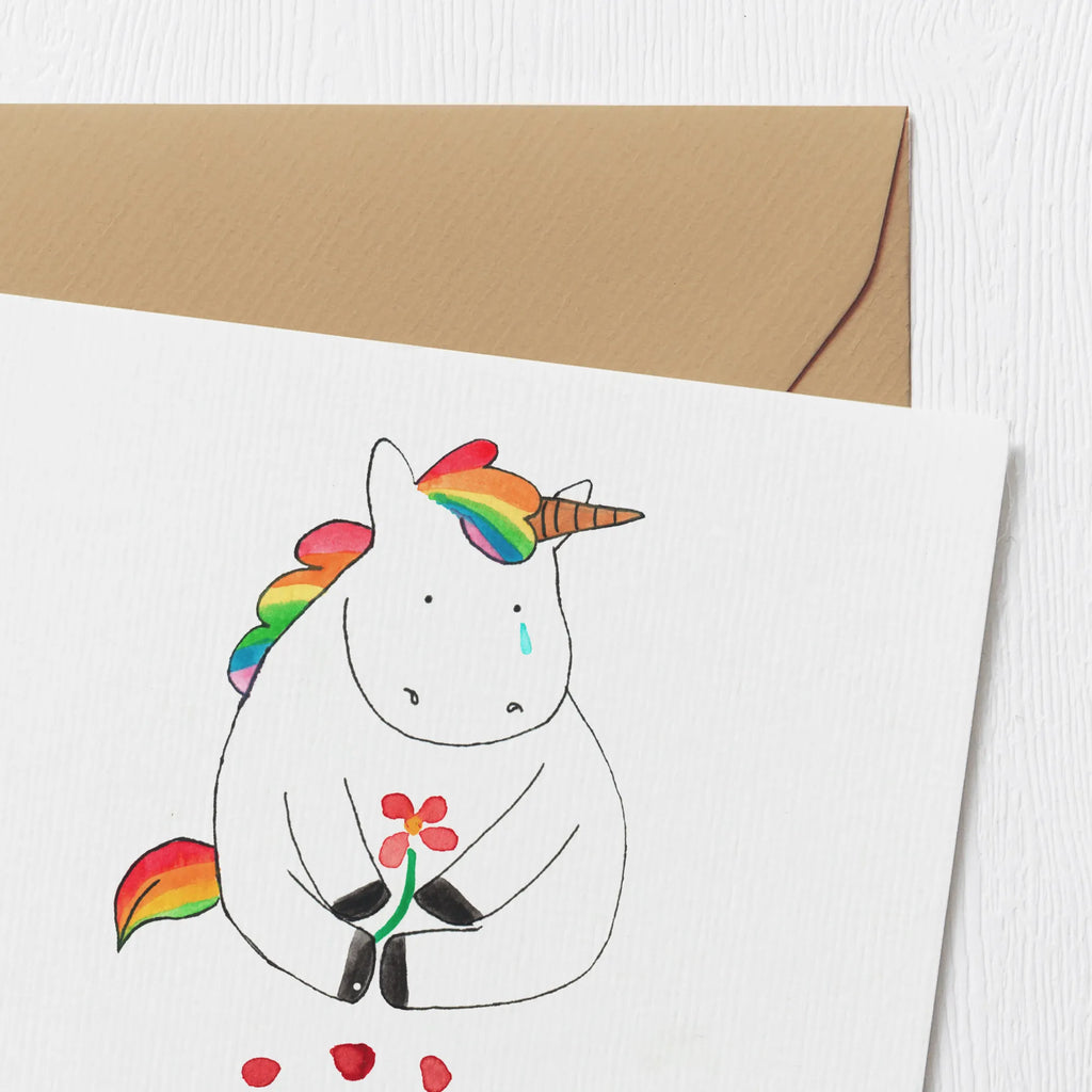 Personalisierte Deluxe Karte Einhorn Traurig Grußkarte mit persönlichen Nachrichten, Grußkarte mit Namen, Grußkarte selbst gestalten, Personalisierte Karte, Grußkarte als Geldgeschenk, Grußkarte selber drucken, Personalisierte Einladungskarte, Personalisiertere Klappkarte, Personalisierte Geburtstagskarte, Grußkarten personalisiert, Personalisierte Grußkarte, Personalisierte Hochzeitskarte, Personalisierte Glückwunschkarte, Einhorn, Einhörner, Einhorn Deko, Unicorn, Freunde, Grußkarte, Trauer, Liebe, Blume, Trösten. Freundschaft, Glitzer