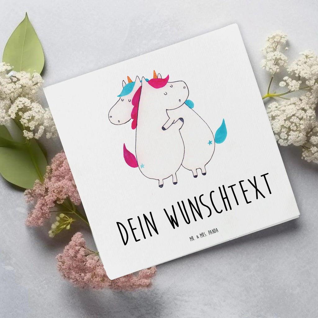 Personalized Deluxe Card unicorns Embrace Personalisierte Einladungskarte, Personalisierte Karte, Personalisierte Glückwunschkarte, Personalisierte Geburtstagskarte, Personalisiertere Klappkarte, Personalisierte Hochzeitskarte, Grußkarte mit persönlichen Nachrichten, Grußkarten personalisiert, Personalisierte Grußkarte, Grußkarte mit Namen, Grußkarte selber drucken, Grußkarte selbst gestalten, Grußkarte als Geldgeschenk, Einhorn, Einhörner, Einhorn Deko, Unicorn, Freundin, Familie, Freundinnen, BFF, Liebe, Schwester, Sister, Schwestern, Geschwister