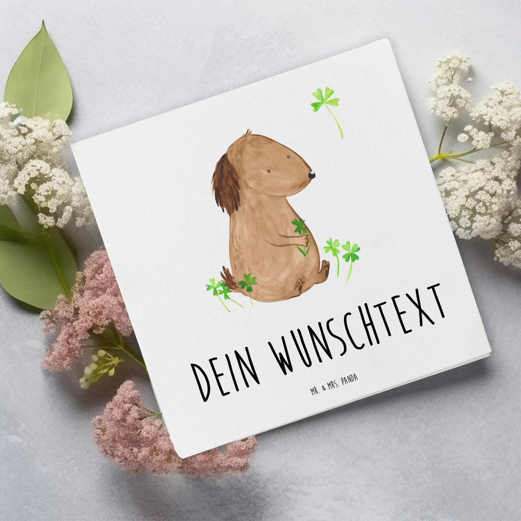 Personalisierte Deluxe Karte Hund Kleeblatt Personalisierte Karte, Personalisierte Geburtstagskarte, Personalisierte Einladungskarte, Personalisierte Grußkarte, Grußkarten personalisiert, Personalisiertere Klappkarte, Grußkarte mit persönlichen Nachrichten, Personalisierte Glückwunschkarte, Grußkarte als Geldgeschenk, Personalisierte Hochzeitskarte, Grußkarte selbst gestalten, Grußkarte mit Namen, Grußkarte selber drucken, Hund, Hundemotiv, Haustier, Hunderasse, Tierliebhaber, Hundebesitzer, Sprüche, Glücksbringer, Kleeblatt, Selbstliebe, Glück, Achtsamkeit, Tagträume, Geschenk, Motivation, Neuanfang