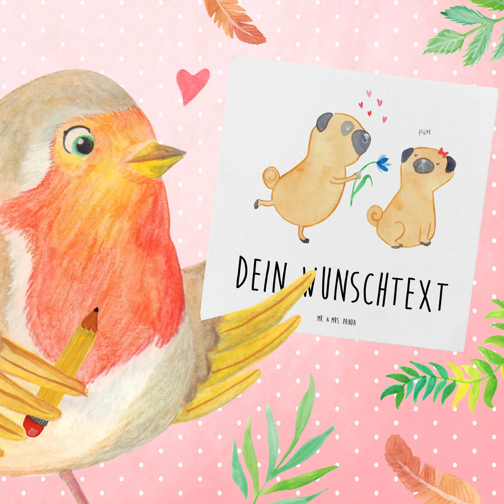 Personalisierte Deluxe Karte Mops Verliebt Grußkarte als Geldgeschenk, Grußkarte mit Namen, Personalisierte Geburtstagskarte, Personalisierte Glückwunschkarte, Personalisierte Grußkarte, Grußkarte mit persönlichen Nachrichten, Personalisierte Hochzeitskarte, Grußkarten personalisiert, Grußkarte selber drucken, Personalisierte Karte, Personalisierte Einladungskarte, Personalisiertere Klappkarte, Grußkarte selbst gestalten, Hund, Hundemotiv, Haustier, Hunderasse, Tierliebhaber, Hundebesitzer, Sprüche, Hundeliebe, Liebesspruch. Verlobt, Geschenk Freund, verliebt, Partner, Möpse, Mops, Liebe