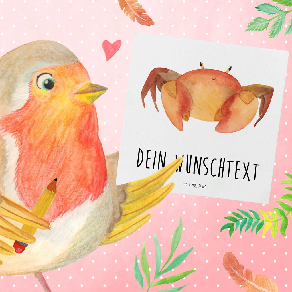 Personalisierte Deluxe Karte Sternzeichen Krebs Grußkarte mit persönlichen Nachrichten, Personalisierte Karte, Personalisierte Glückwunschkarte, Personalisierte Grußkarte, Grußkarte selbst gestalten, Personalisiertere Klappkarte, Grußkarte als Geldgeschenk, Personalisierte Geburtstagskarte, Personalisierte Einladungskarte, Personalisierte Hochzeitskarte, Grußkarte mit Namen, Grußkarte selber drucken, Grußkarten personalisiert, Tierkreiszeichen, Sternzeichen, Horoskop, Astrologie, Aszendent, Krebs Sternzeichen, Meerestier, Krebse, Krabbe, Geburtstag Juli, Krebs Geschenk, Geschenk Juni, Geschenk Juli, Geburtstag Juni, Geschenk Meer