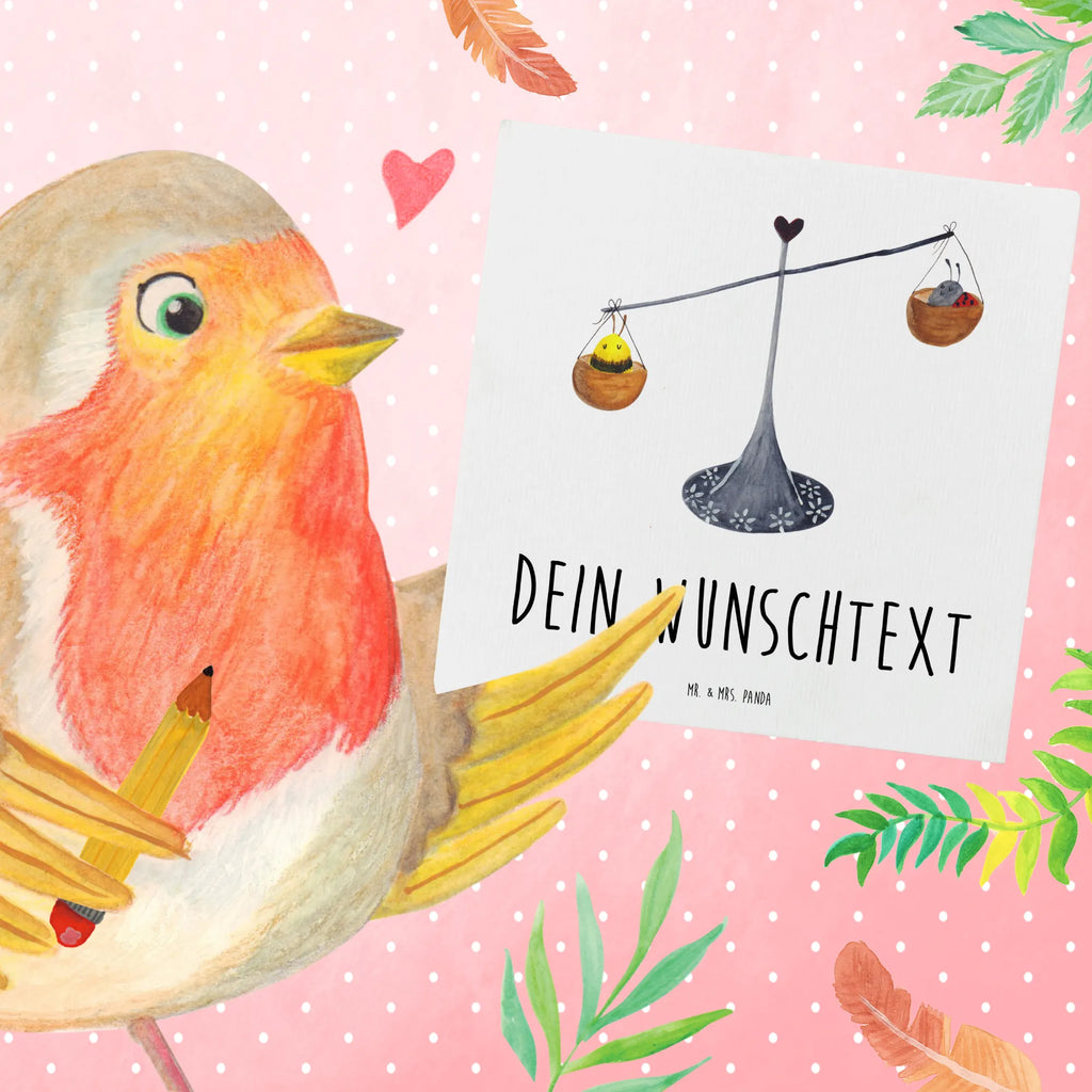 Personalized Deluxe Card Star sign Scale Personalisierte Einladungskarte, Personalisierte Karte, Personalisierte Glückwunschkarte, Grußkarte mit Namen, Personalisierte Geburtstagskarte, Personalisiertere Klappkarte, Grußkarten personalisiert, Grußkarte mit persönlichen Nachrichten, Grußkarte als Geldgeschenk, Grußkarte selber drucken, Grußkarte selbst gestalten, Personalisierte Hochzeitskarte, Personalisierte Grußkarte, Tierkreiszeichen, Sternzeichen, Horoskop, Astrologie, Aszendent, Geschenk September, Waage Sternzeichen, Biene, Waage Geschenk, Hummel, Marienkäfer, Geburtstag September, Geburtstag Oktober, Gleichgewicht, Geschenk Oktober, Waage