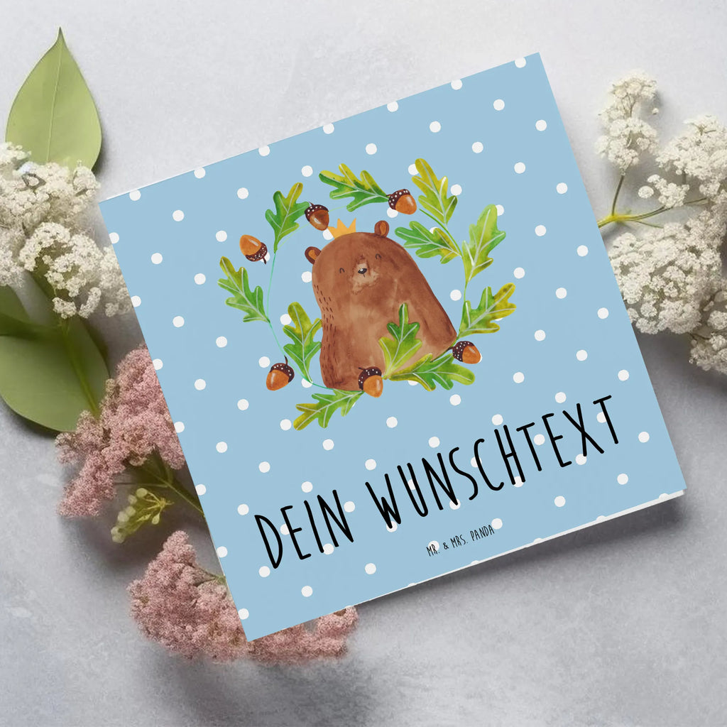 Personalized Deluxe Card bear king Grußkarte mit Persönlichen Nachrichten, Personalisierte Einladungskarte, Grußkarte als Geldgeschenk, Personalisierte Geburtstagskarte, Personalisierte Karte, Grußkarte Selbst Gestalten, Personalisierte Grußkarte, Grußkarten Personalisiert, Personalisierte Hochzeitskarte, Grußkarte mit Namen, Grußkarte Selber Drucken, Personalisiertere Klappkarte, Personalisierte Glückwunschkarte, Teddy, Bär, Teddybär, Bester Vater, Papi, Dad, Papa, Vatertag, Bester Papa, Vater, Daddy, Weltbester Papa, Papa Bär