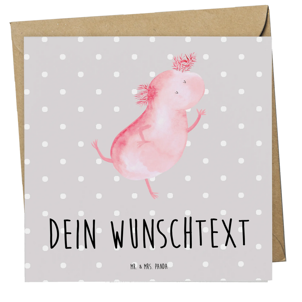 Personalisierte Deluxe Karte Axolotl Tanzen Grußkarte Selbst Gestalten, Personalisiertere Klappkarte, Personalisierte Grußkarte, Personalisierte Einladungskarte, Grußkarte mit Namen, Personalisierte Karte, Grußkarte Selber Drucken, Grußkarte mit Persönlichen Nachrichten, Personalisierte Glückwunschkarte, Grußkarten Personalisiert, Personalisierte Geburtstagskarte, Grußkarte als Geldgeschenk, Personalisierte Hochzeitskarte, Axolotl, Molch, Lurch, Verrückt, Schwanzlurch, Dachschaden, Freundin, Axolot, Sterne, Lurche, Beste Freundin