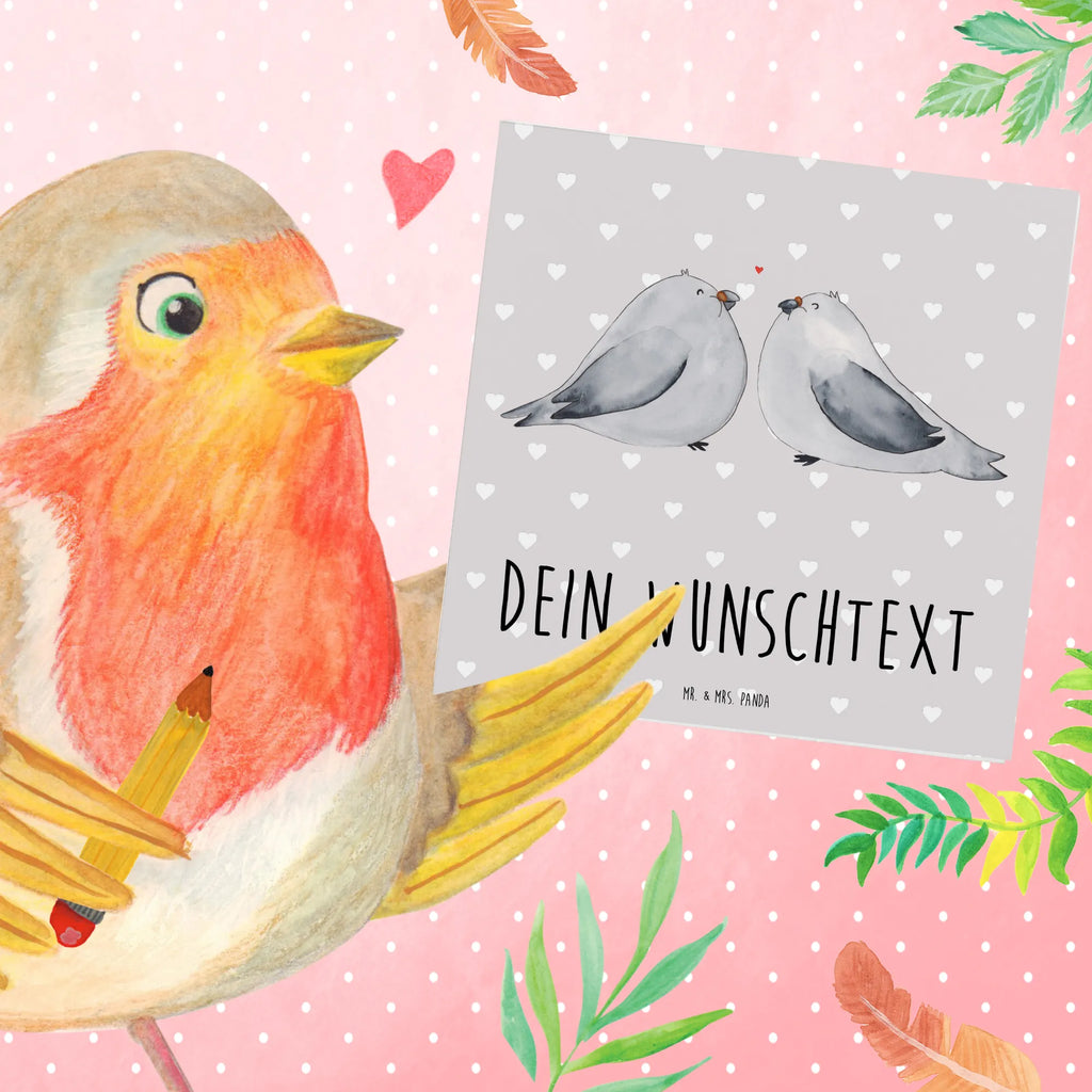 Personalized Deluxe Card Turtledoves in love Personalisiertere Klappkarte, Grußkarte Selber Drucken, Grußkarten Personalisiert, Personalisierte Grußkarte, Grußkarte Selbst Gestalten, Personalisierte Hochzeitskarte, Personalisierte Karte, Personalisierte Glückwunschkarte, Personalisierte Einladungskarte, Grußkarte als Geldgeschenk, Grußkarte mit Persönlichen Nachrichten, Personalisierte Geburtstagskarte, Grußkarte mit Namen, Freundin, Freund, Liebe, Liebesgeschenk, Jahrestag, Verlobung, Partner, Ehemann, Ehefrau, Heiraten, Heiratsantrag, Hocheitstag, Geschenk Freundin, Tauben, Turteltauben, Liebesbeweis, Verheiratet, Turteltäubchen, Hochzeitstag, Verlobt, Geschenk Hochzeit, Verliebt, Geschenk Freund