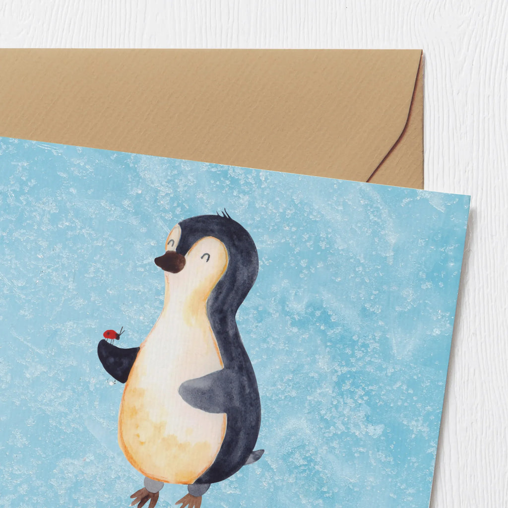 Personalized Deluxe Card Penguin ladybug Personalisiertere Klappkarte, Grußkarte mit persönlichen Nachrichten, Grußkarten personalisiert, Personalisierte Grußkarte, Personalisierte Hochzeitskarte, Grußkarte mit Namen, Personalisierte Geburtstagskarte, Grußkarte selbst gestalten, Grußkarte als Geldgeschenk, Personalisierte Glückwunschkarte, Personalisierte Einladungskarte, Personalisierte Karte, Grußkarte selber drucken, Pinguin, Marienkäfer, Liebe, Freude, Glück, Pinguine, Lebensfreude, Wunder