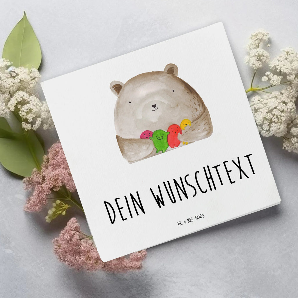 Personalized Deluxe Card bear Feeling Grußkarte selbst gestalten, Personalisierte Hochzeitskarte, Grußkarte als Geldgeschenk, Personalisierte Grußkarte, Grußkarte mit Namen, Personalisierte Einladungskarte, Personalisierte Karte, Grußkarte selber drucken, Grußkarten personalisiert, Grußkarte mit persönlichen Nachrichten, Personalisierte Glückwunschkarte, Personalisierte Geburtstagskarte, Personalisiertere Klappkarte, Bär, Teddy, Teddybär, Verrückt, Durchgedreht, Wahnsinn