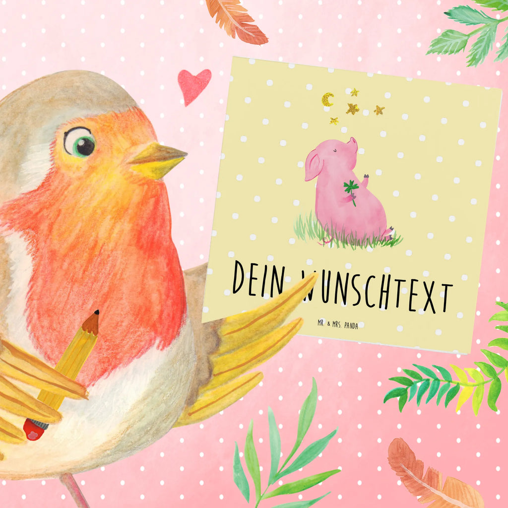 Personalized Deluxe Card Pig Luck Grußkarte mit Namen, Personalisierte Grußkarte, Personalisierte Karte, Grußkarte selber drucken, Personalisierte Hochzeitskarte, Grußkarte selbst gestalten, Grußkarte als Geldgeschenk, Personalisiertere Klappkarte, Grußkarte mit persönlichen Nachrichten, Grußkarten personalisiert, Personalisierte Geburtstagskarte, Personalisierte Einladungskarte, Personalisierte Glückwunschkarte, Tiermotive, Gute Laune, lustige Sprüche, Tiere, Sernchen, Träume, Glücksbringer, Glücksschwein. Glück, Ziele, Motivation, Sterne, Schwein, Schweinchen