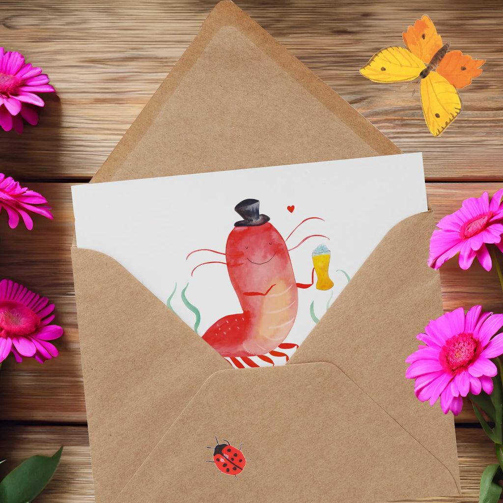 Personalisierte Deluxe Karte Hummer Weizen Personalisierte Karte, Personalisierte Hochzeitskarte, Grußkarten personalisiert, Personalisierte Grußkarte, Personalisiertere Klappkarte, Grußkarte selbst gestalten, Personalisierte Geburtstagskarte, Grußkarte selber drucken, Personalisierte Einladungskarte, Grußkarte mit Namen, Grußkarte als Geldgeschenk, Grußkarte mit persönlichen Nachrichten, Personalisierte Glückwunschkarte, Meerestiere, Meer, Urlaub, Männerhaushalt, Bier, Garnele, Junggesellin, Wirtschaft, Bierliebhaber, Garnelen, Junggeselle, Gasthaus, Kneipe, Kochen