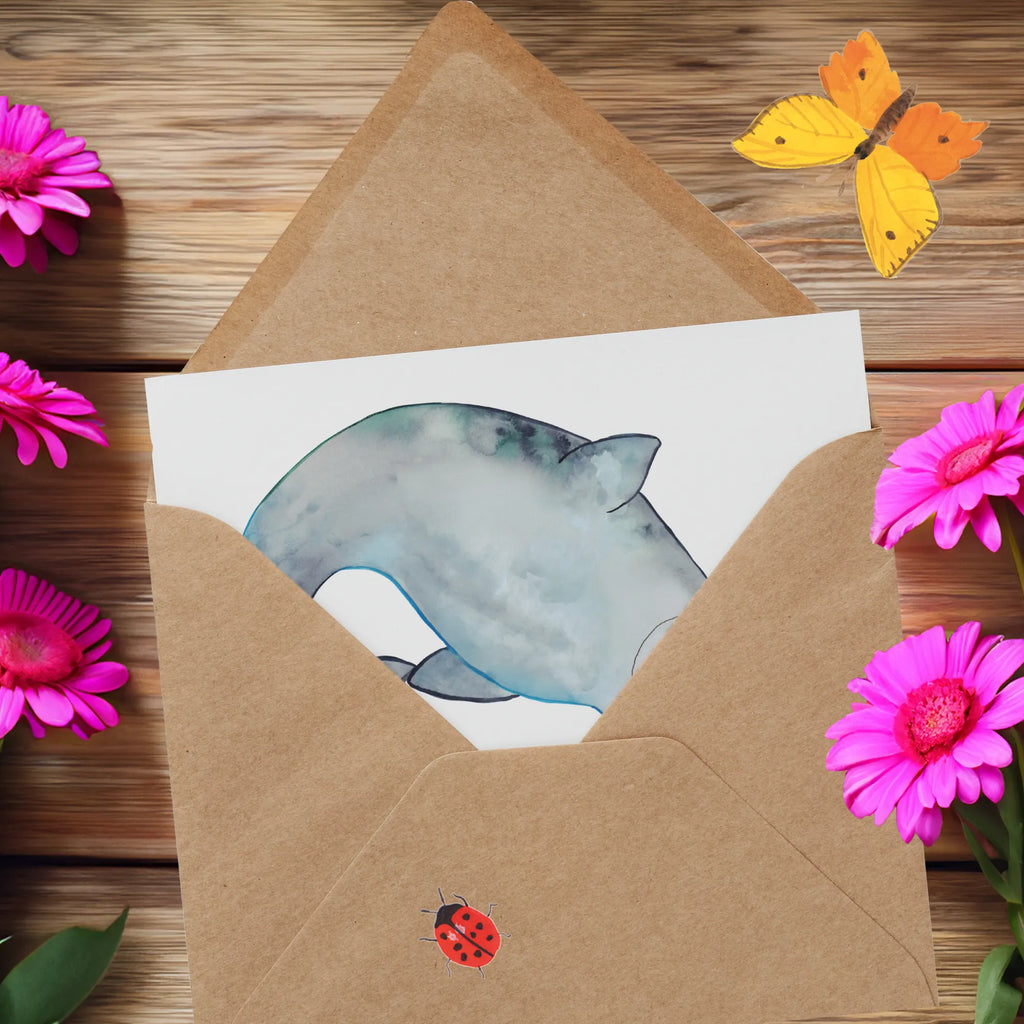 Personalized Deluxe Card Narwhal Personalisierte Grußkarte, Grußkarte mit Namen, Grußkarte selbst gestalten, Grußkarte als Geldgeschenk, Grußkarte selber drucken, Personalisierte Einladungskarte, Grußkarten personalisiert, Personalisierte Geburtstagskarte, Grußkarte mit persönlichen Nachrichten, Personalisiertere Klappkarte, Personalisierte Glückwunschkarte, Personalisierte Karte, Personalisierte Hochzeitskarte, Meerestiere, Meer, Urlaub, Hausfrau, Kinderzimmer, aufräumen, Junggesellin, Narwal, Wal, Putzen