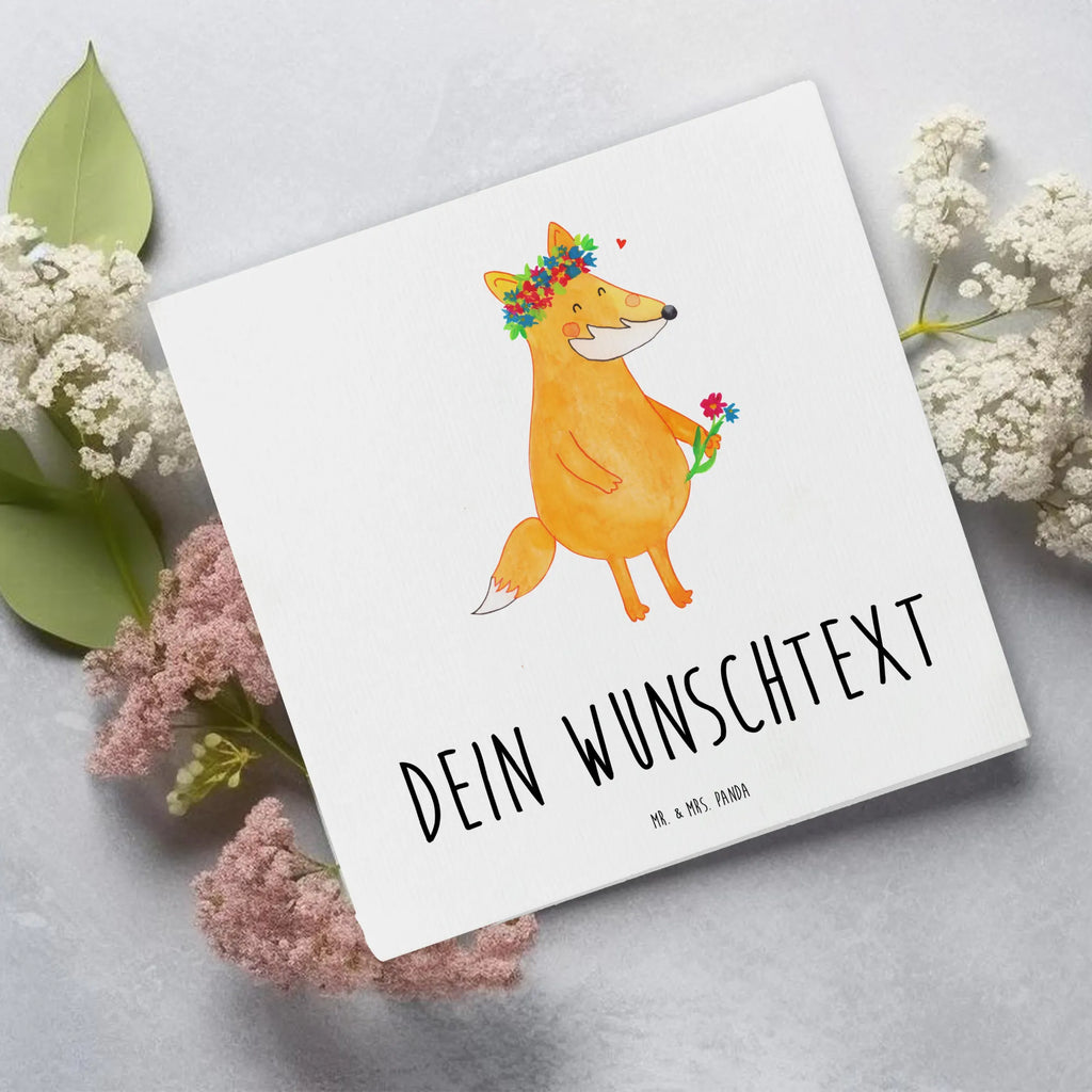 Personalized Deluxe Card Fox Flower Personalisierte Geburtstagskarte, Grußkarte Selber Drucken, Personalisierte Einladungskarte, Grußkarte Selbst Gestalten, Personalisierte Hochzeitskarte, Personalisierte Grußkarte, Grußkarte mit Persönlichen Nachrichten, Personalisiertere Klappkarte, Personalisierte Karte, Grußkarten Personalisiert, Grußkarte mit Namen, Grußkarte als Geldgeschenk, Personalisierte Glückwunschkarte, Fuchs, Freude, Fox, Liebesbeweis, Selbstliebe, Blumen, Liebe, Fuchsmädchen, Motivation, Ich, Mich, Freundinnen, Blumenmädchen, Blume, Füchse, Freundin