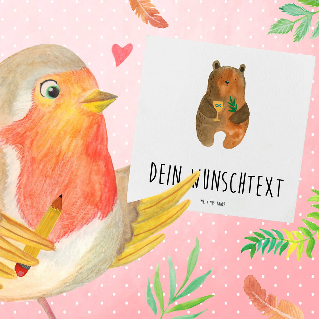 Personalized Deluxe Card bear confirmation Personalisierte Glückwunschkarte, Grußkarte mit Persönlichen Nachrichten, Grußkarte als Geldgeschenk, Personalisierte Geburtstagskarte, Personalisierte Grußkarte, Personalisierte Karte, Grußkarten Personalisiert, Grußkarte Selbst Gestalten, Grußkarte Selber Drucken, Personalisierte Einladungskarte, Personalisierte Hochzeitskarte, Personalisiertere Klappkarte, Grußkarte mit Namen, Teddy, Bär, Teddybär, Evangelisch, Kirche, Konfirmation, Gottesdienst