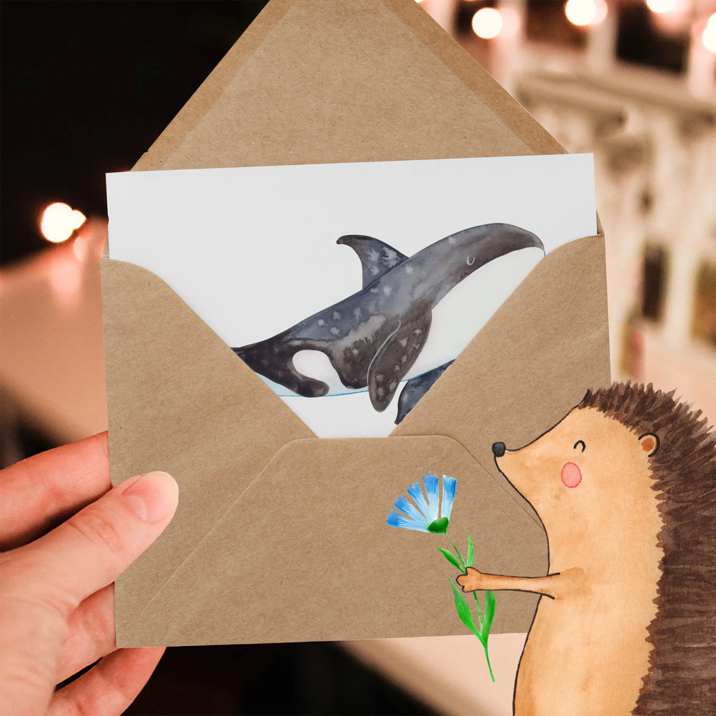 Personalized Deluxe Card Orca Personalisiertere Klappkarte, Grußkarte mit Namen, Grußkarten personalisiert, Grußkarte selbst gestalten, Personalisierte Karte, Grußkarte mit persönlichen Nachrichten, Personalisierte Grußkarte, Grußkarte als Geldgeschenk, Personalisierte Geburtstagskarte, Personalisierte Einladungskarte, Personalisierte Glückwunschkarte, Personalisierte Hochzeitskarte, Grußkarte selber drucken, Meerestiere, Meer, Urlaub, Arbeit, Selbstliebe, Orcas, Startup, Orca, Motivation, Möglichkeiten, Killerwal, Neustart, Wal, Büro