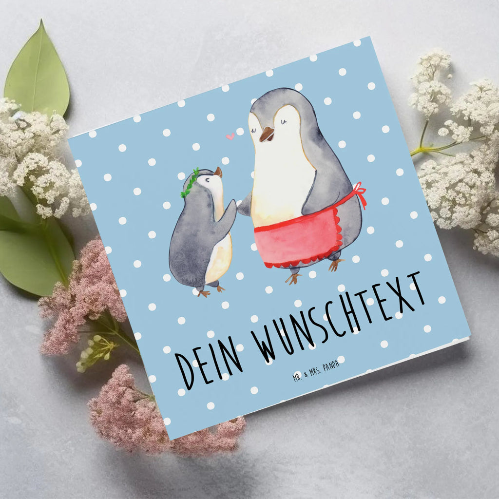 Personalized Deluxe Card Penguin with child Personalisierte Geburtstagskarte, Personalisierte Hochzeitskarte, Grußkarte mit Namen, Personalisierte Grußkarte, Personalisierte Einladungskarte, Grußkarte Selber Drucken, Personalisierte Glückwunschkarte, Grußkarten Personalisiert, Personalisiertere Klappkarte, Grußkarte als Geldgeschenk, Personalisierte Karte, Grußkarte Selbst Gestalten, Grußkarte mit Persönlichen Nachrichten, Muttertag, Bruder, Oma, Schwester, Mama, Familie, Vatertag, Opa, Papa, Mami, Geschenk, Mutti, Mutter, Geburststag
