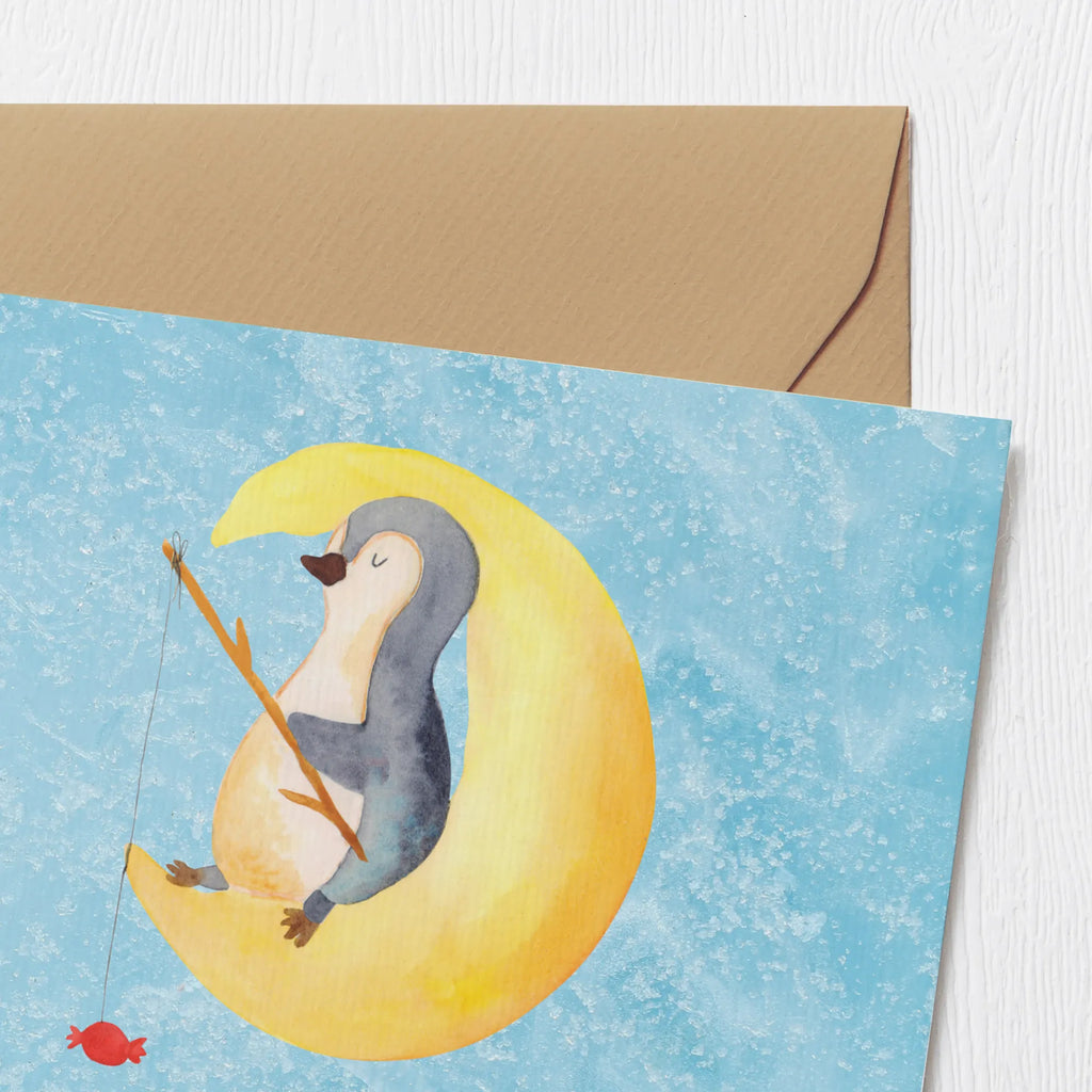 Personalized Deluxe Card Penguin moon Grußkarte als Geldgeschenk, Personalisierte Hochzeitskarte, Grußkarten personalisiert, Grußkarte mit Namen, Grußkarte mit persönlichen Nachrichten, Personalisierte Geburtstagskarte, Personalisiertere Klappkarte, Personalisierte Karte, Grußkarte selber drucken, Personalisierte Grußkarte, Personalisierte Einladungskarte, Personalisierte Glückwunschkarte, Grußkarte selbst gestalten, Pinguin, Schlafstörungen, schlafen, Gästezimmer, Einschlafen, Nachtruhe, Pinguine, Spruch, Schlafzimmer
