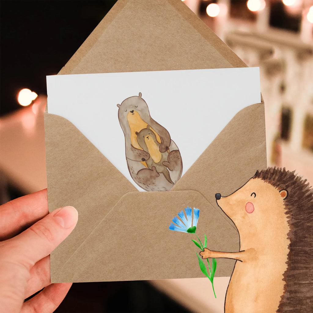 Personalized Deluxe Card otter child Grußkarte mit Namen, Personalisiertere Klappkarte, Grußkarte als Geldgeschenk, Grußkarte selbst gestalten, Grußkarten personalisiert, Personalisierte Einladungskarte, Personalisierte Grußkarte, Personalisierte Hochzeitskarte, Grußkarte selber drucken, Personalisierte Glückwunschkarte, Grußkarte mit persönlichen Nachrichten, Personalisierte Karte, Personalisierte Geburtstagskarte, Otter, Fischotter, Seeotter, Otter Seeotter See Otter