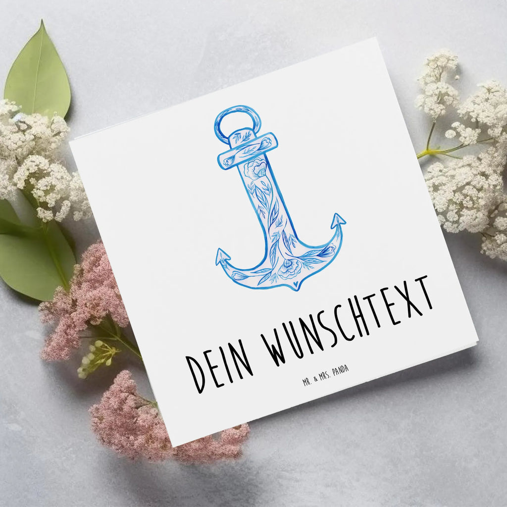 Personalisierte Deluxe Karte Anker Blau Personalisierte Hochzeitskarte, Personalisierte Glückwunschkarte, Grußkarte Selbst Gestalten, Personalisierte Grußkarte, Grußkarte als Geldgeschenk, Grußkarte mit Persönlichen Nachrichten, Grußkarten Personalisiert, Personalisiertere Klappkarte, Personalisierte Karte, Grußkarte Selber Drucken, Personalisierte Einladungskarte, Personalisierte Geburtstagskarte, Grußkarte mit Namen, Lustige Sprüche, Tiere, Tiermotive, Gute Laune