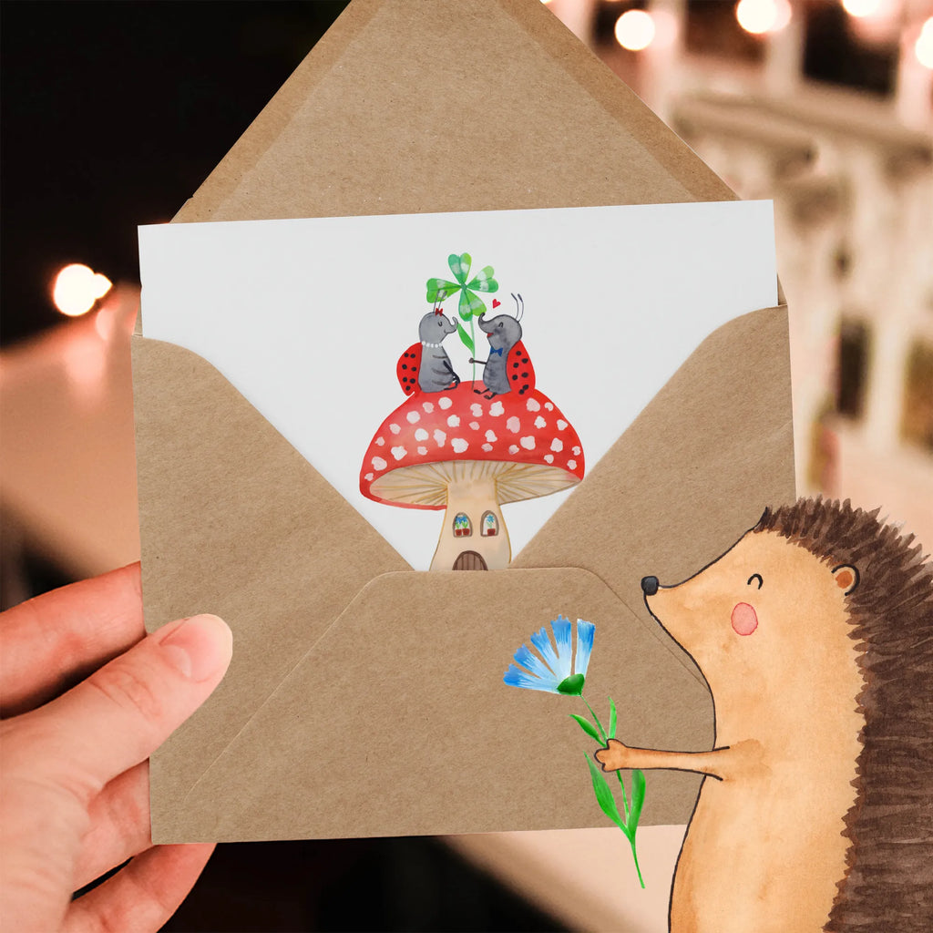 Personalized Deluxe Card ladybug toadstool Personalisierte Hochzeitskarte, Grußkarte selbst gestalten, Grußkarte mit persönlichen Nachrichten, Personalisierte Grußkarte, Grußkarten personalisiert, Personalisierte Glückwunschkarte, Grußkarte als Geldgeschenk, Personalisierte Karte, Personalisiertere Klappkarte, Grußkarte mit Namen, Grußkarte selber drucken, Personalisierte Geburtstagskarte, Personalisierte Einladungskarte, Tiermotive, Gute Laune, lustige Sprüche, Tiere, Fliegenpilz, Haus, Fleigenpilzhaus, Marienkäfer, zuhause, Wohnung
