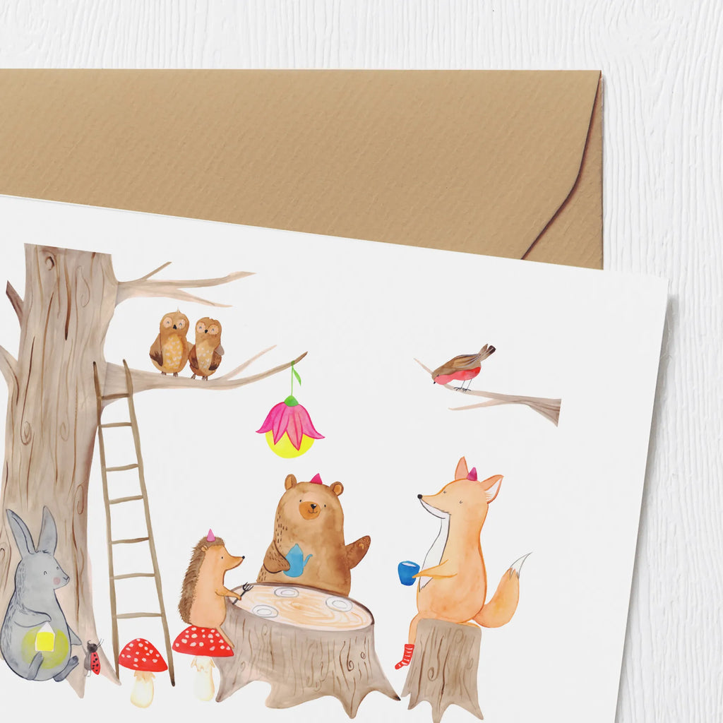Personalized Deluxe Card forest animals picnic Personalisierte Karte, Personalisierte Glückwunschkarte, Personalisierte Einladungskarte, Personalisierte Geburtstagskarte, Personalisierte Hochzeitskarte, Grußkarten personalisiert, Grußkarte selbst gestalten, Grußkarte selber drucken, Grußkarte mit persönlichen Nachrichten, Grußkarte mit Namen, Grußkarte als Geldgeschenk, Personalisierte Grußkarte, Personalisiertere Klappkarte, Tiermotive, Gute Laune, lustige Sprüche, Tiere, Maus, Picknick, Hase, Wald, Fuchs, Igel, Eichhörnchen, Waldtiere