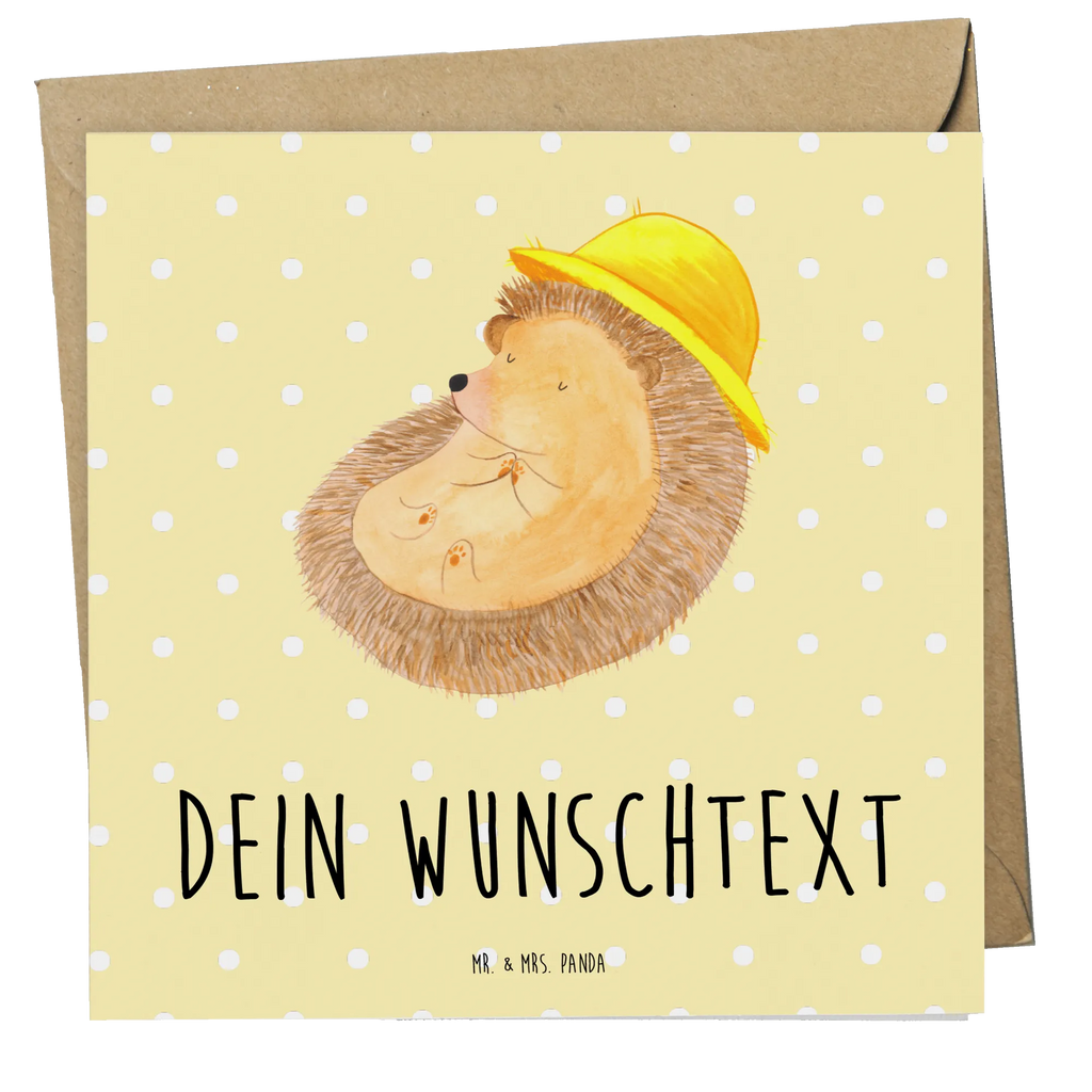 Personalized Deluxe Card Hedgehog Pray Personalisierte Karte, Personalisierte Hochzeitskarte, Grußkarte mit Namen, Grußkarte als Geldgeschenk, Grußkarte mit persönlichen Nachrichten, Personalisierte Grußkarte, Grußkarten personalisiert, Grußkarte selbst gestalten, Personalisierte Geburtstagskarte, Personalisiertere Klappkarte, Personalisierte Glückwunschkarte, Grußkarte selber drucken, Personalisierte Einladungskarte, Tiermotive, Gute Laune, lustige Sprüche, Tiere, Dankbar sein, genießen, dankbar, Dankbarkeit, beten, Gott, Amen, Igel, Sonnenhut, Leben, Igel mit Hut