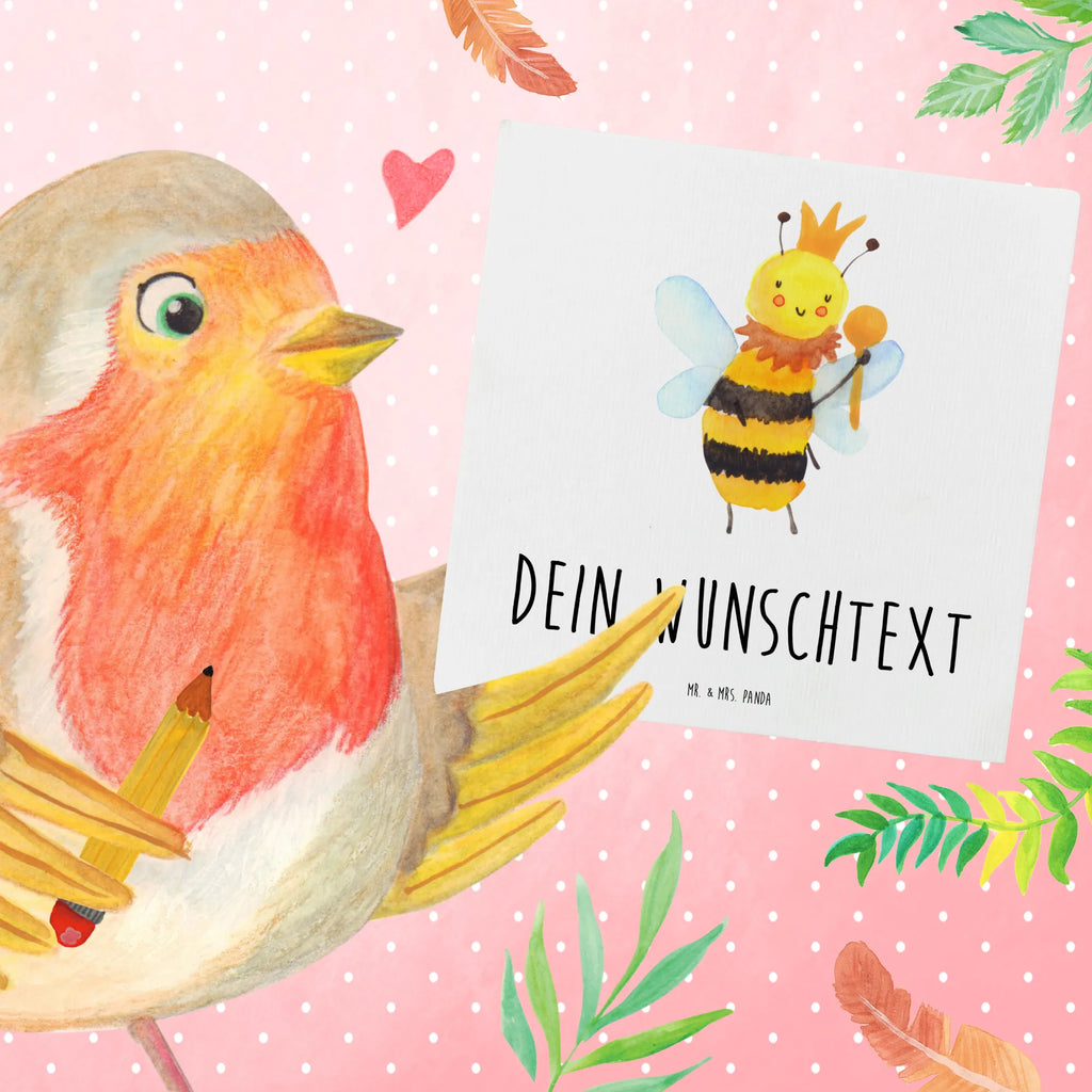 Personalized Deluxe Card bee king Grußkarte mit persönlichen Nachrichten, Personalisierte Einladungskarte, Personalisierte Hochzeitskarte, Personalisierte Karte, Personalisierte Glückwunschkarte, Grußkarte selbst gestalten, Grußkarte als Geldgeschenk, Grußkarten personalisiert, Personalisierte Grußkarte, Grußkarte mit Namen, Grußkarte selber drucken, Personalisiertere Klappkarte, Personalisierte Geburtstagskarte, Biene, Wespe, Hummel