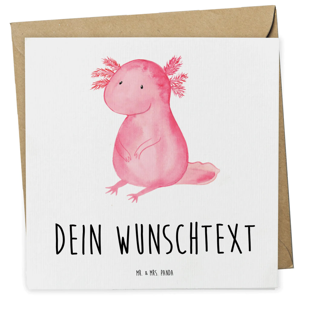 Personalisierte Deluxe Karte Axolotl null Personalisierte Hochzeitskarte, Personalisiertere Klappkarte, Grußkarte mit Namen, Personalisierte Geburtstagskarte, Personalisierte Glückwunschkarte, Grußkarte selber drucken, Grußkarte selbst gestalten, Grußkarten personalisiert, Personalisierte Einladungskarte, Personalisierte Grußkarte, Grußkarte mit persönlichen Nachrichten, Personalisierte Karte, Grußkarte als Geldgeschenk, Axolotl, Molch, vergnügt, fröhlich, zufrieden, Lebensstil, Weisheit, Axolot, Liebe, Freundin, Lebensweisheit