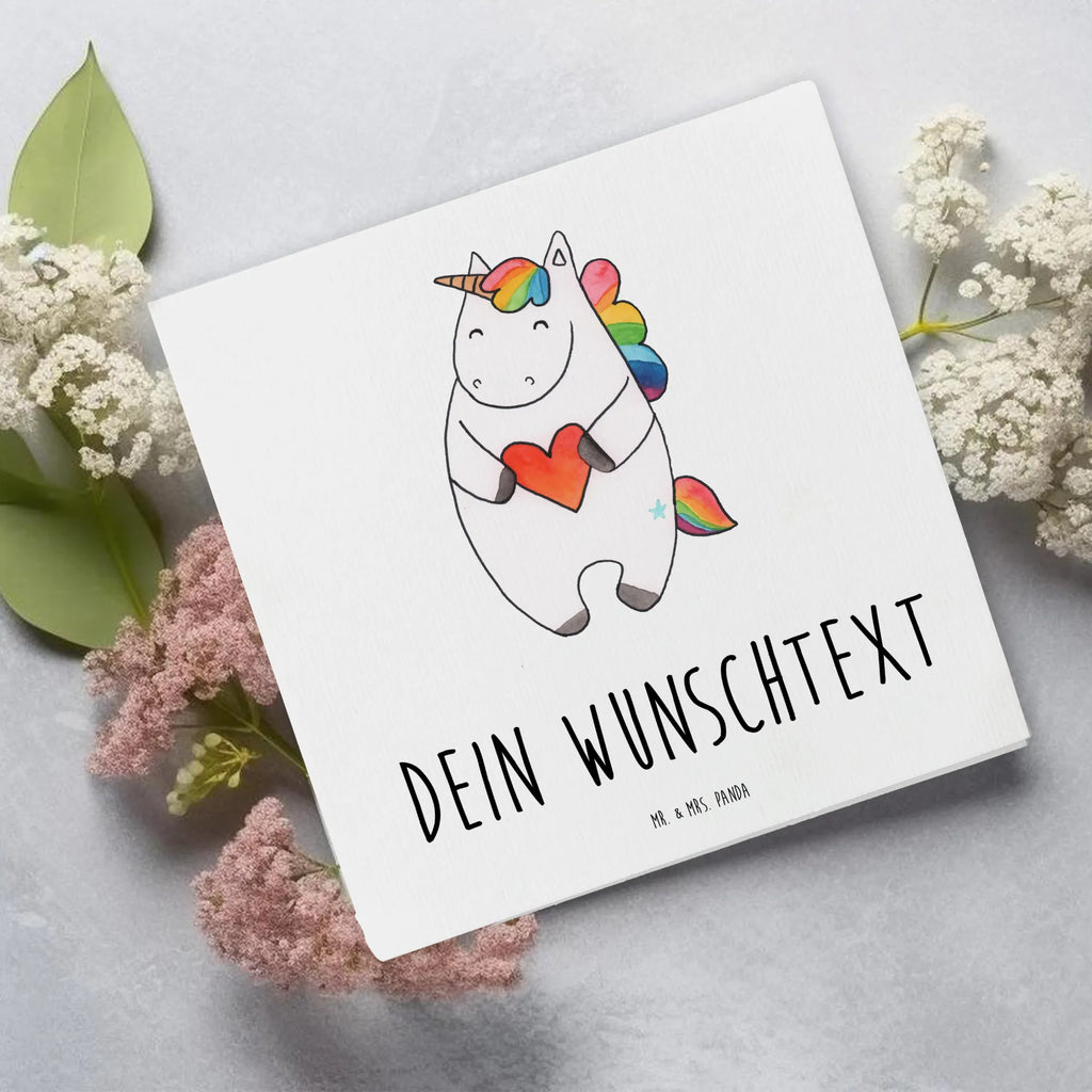 Personalizowana luksusowa karta Jednorożec serce Personalisierte Grußkarte, Grußkarte selbst gestalten, Grußkarten personalisiert, Grußkarte mit persönlichen Nachrichten, Personalisierte Hochzeitskarte, Personalisierte Karte, Personalisierte Geburtstagskarte, Grußkarte selber drucken, Grußkarte als Geldgeschenk, Personalisierte Einladungskarte, Grußkarte mit Namen, Personalisiertere Klappkarte, Personalisierte Glückwunschkarte, Einhorn, Einhörner, Einhorn Deko, Unicorn, anders, schlimm, lustig, bunt, witzig, Freundin, böse, Herz