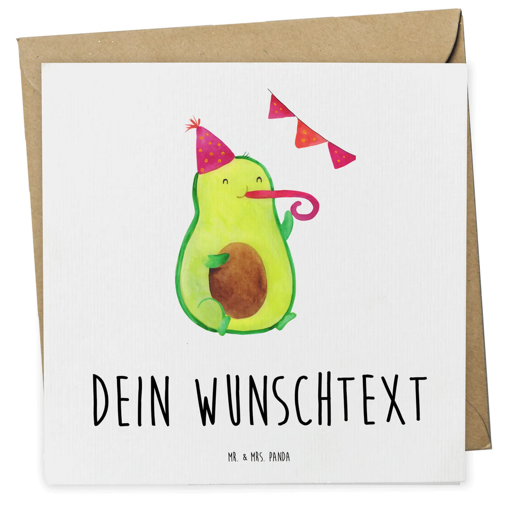 Personalized Deluxe Card avocado party time Personalisierte Grußkarte, Personalisierte Karte, Personalisierte Hochzeitskarte, Personalisiertere Klappkarte, Grußkarten personalisiert, Personalisierte Glückwunschkarte, Grußkarte selbst gestalten, Grußkarte selber drucken, Grußkarte als Geldgeschenk, Grußkarte mit persönlichen Nachrichten, Personalisierte Einladungskarte, Personalisierte Geburtstagskarte, Grußkarte mit Namen, Avocado, Veggie, Vegan, Gesund